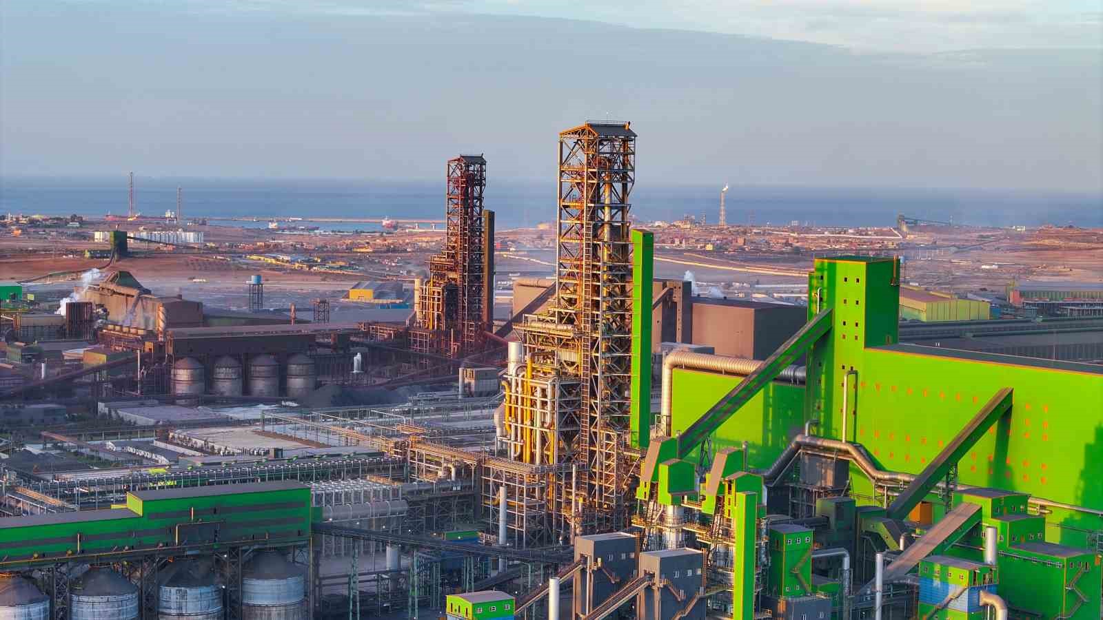 Tosyalı, Cezayir’de gerçekleştirdiği 2,43 milyon tonluk çelik üretimiyle rekor kırdığını açıkladı