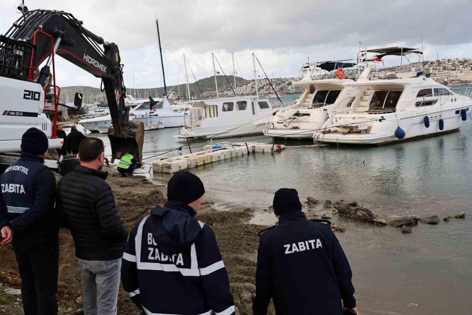 Bodrum’da Gümbet Koyu halka kazandırılıyor