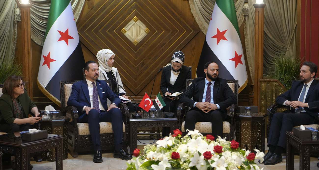 AK Parti Genel Başkan Yardımcısı Zorlu'dan Halep Valiliğine ziyaret