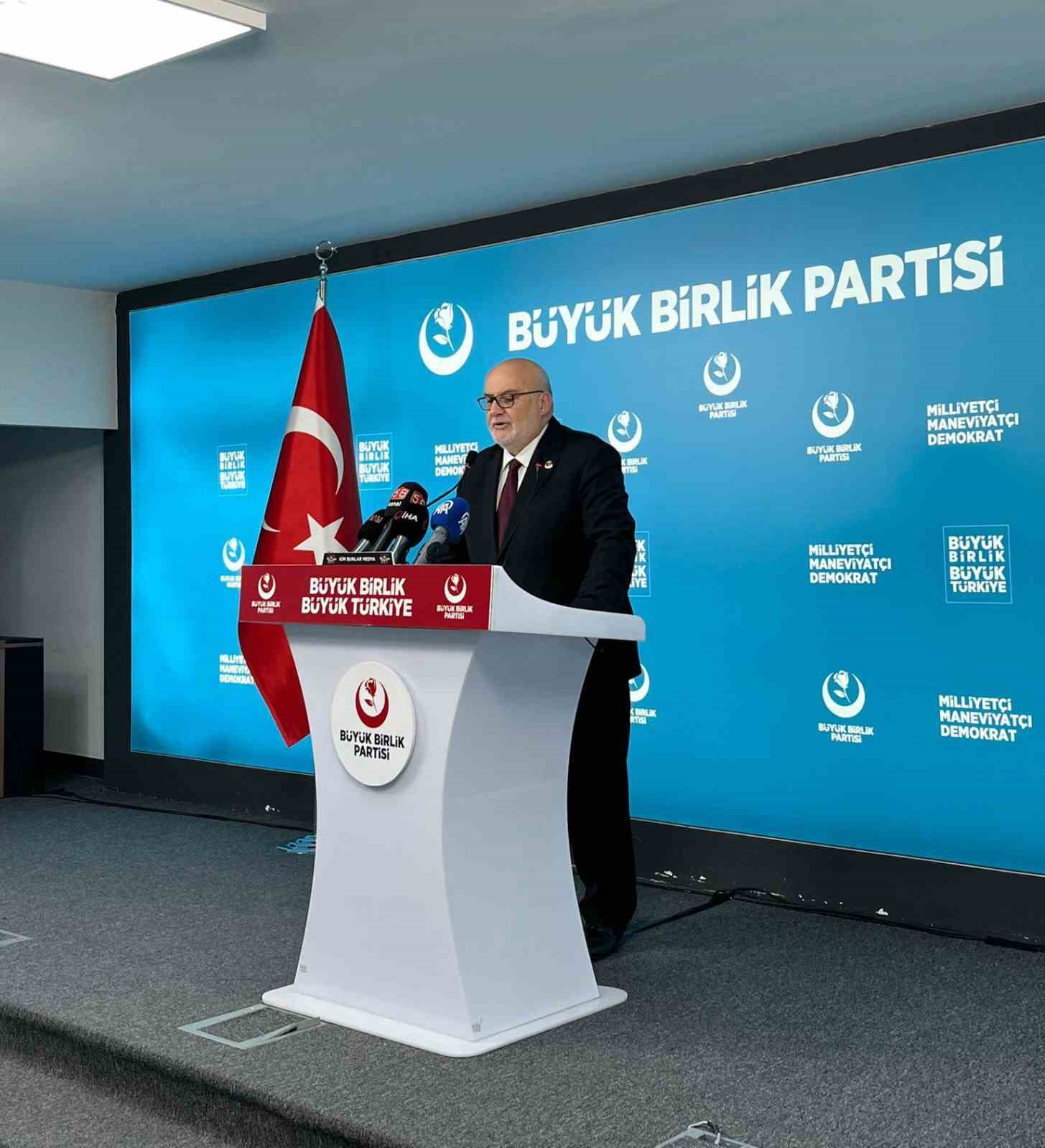 BBP Genel Sekreteri Yelis: 