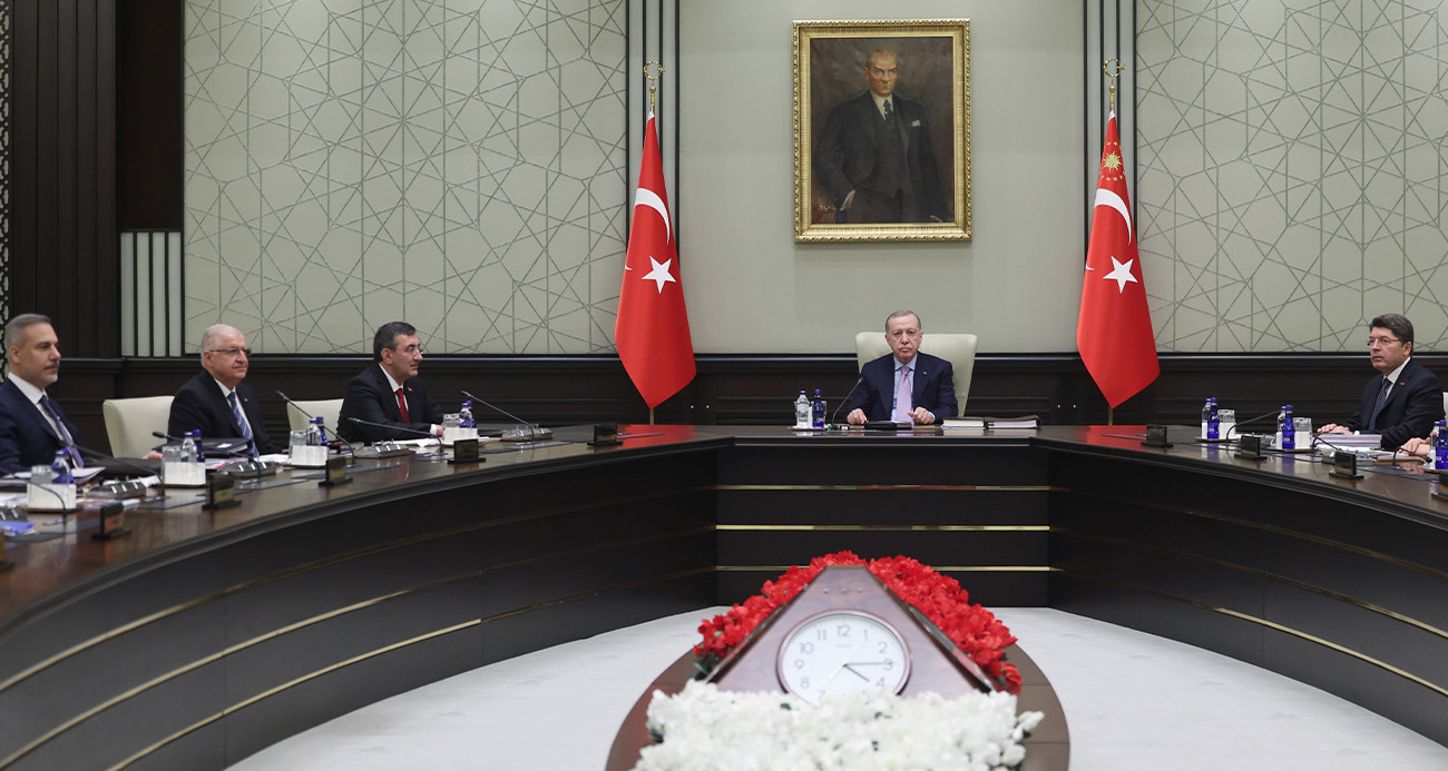 Yılın ilk Milli Güvenlik Kurulu, Cumhurbaşkanı Erdoğan’ın başkanlığında toplandı
