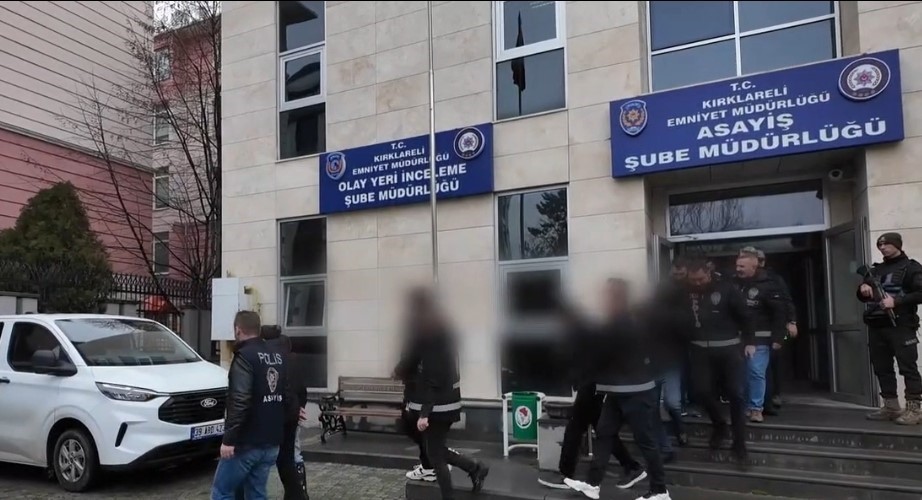 Kırklareli’de 2 milyon liralık dolandırıcılık operasyonu: 10 şüpheli yakalandı