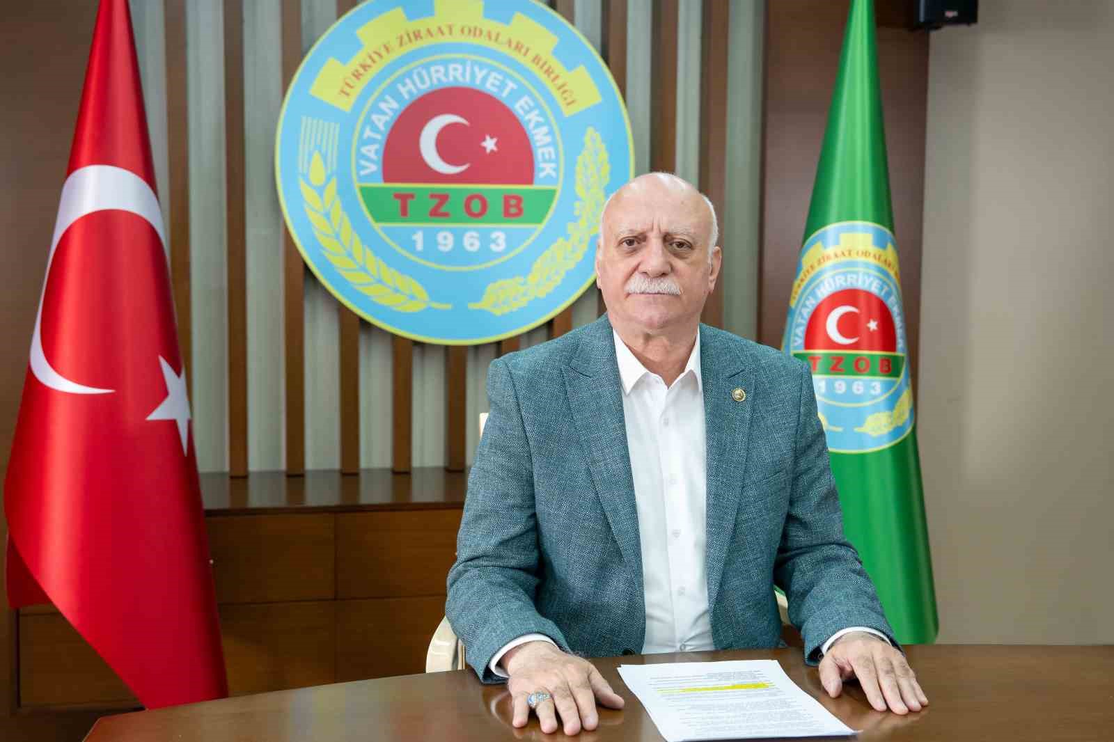 TZOB Başkanı Bayraktar: 