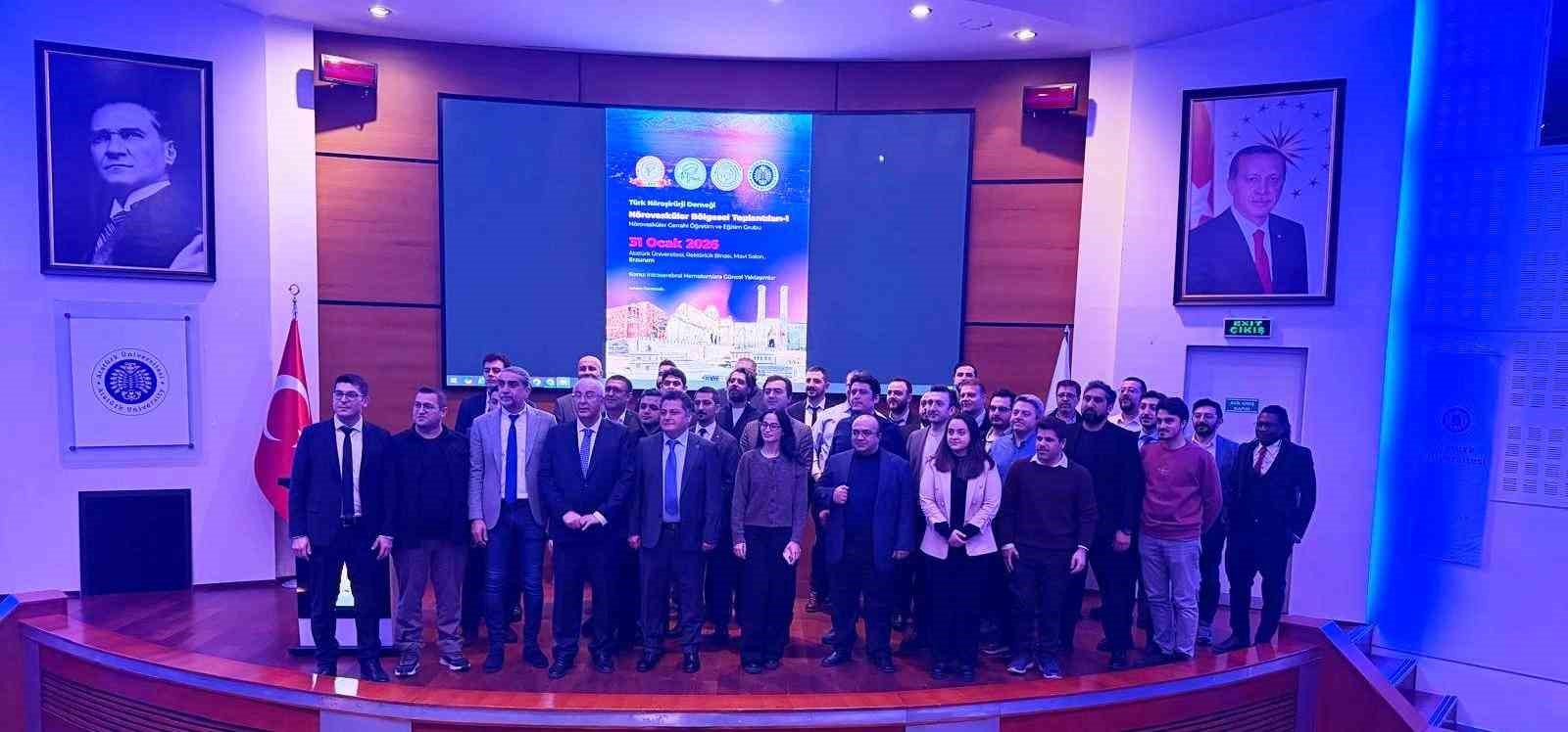 Türk Nöroşirurji Derneği Nörovasküler bölgesel toplantısı Erzurum’da yapıldı