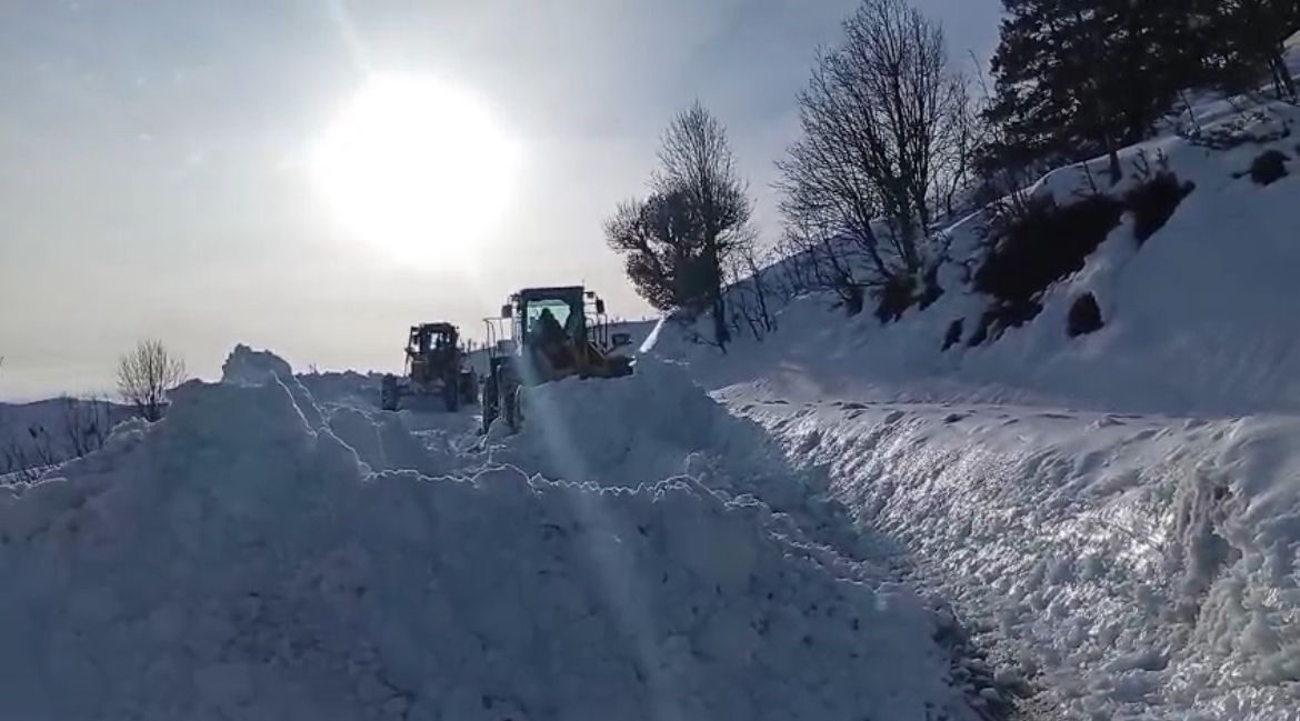 Şirvan’da kar yağışı başladı