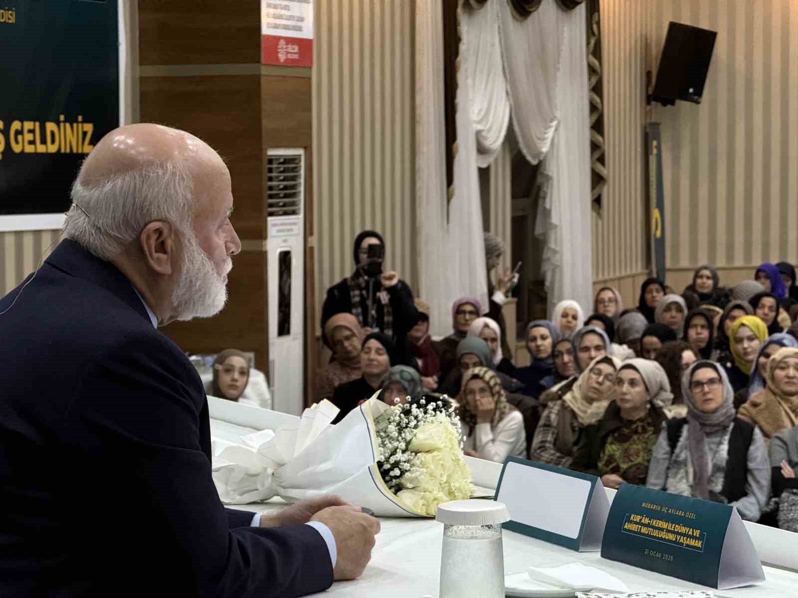 Maneviyat ve bilim aynı kürsüde buluştu