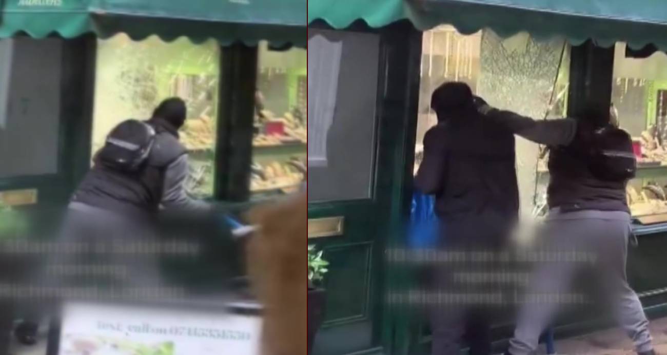 Londra’da sabah saatlerinde gözler önünde kuyumcu soygunu