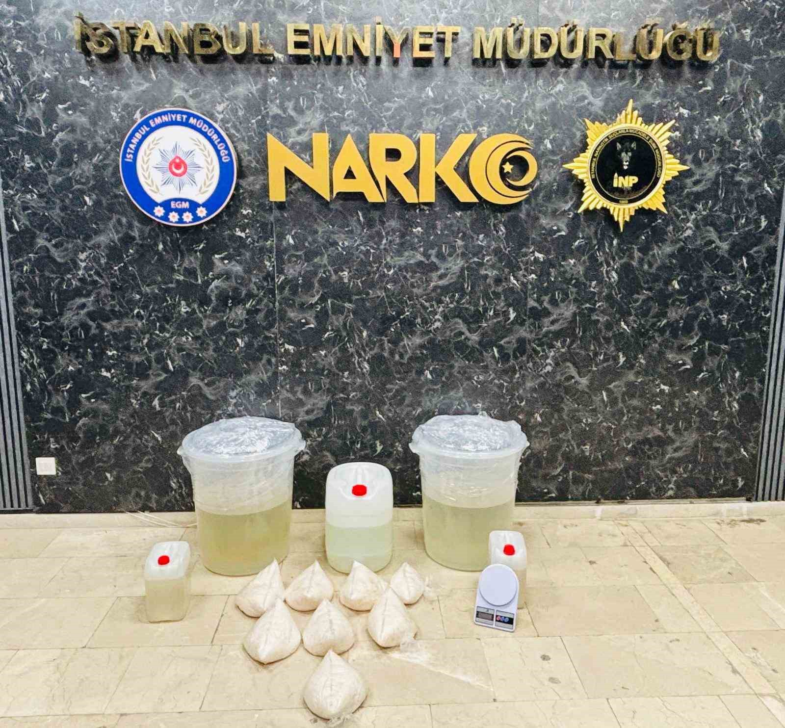 İstanbul’da 85 kilogram uyuşturucu ele geçirildi