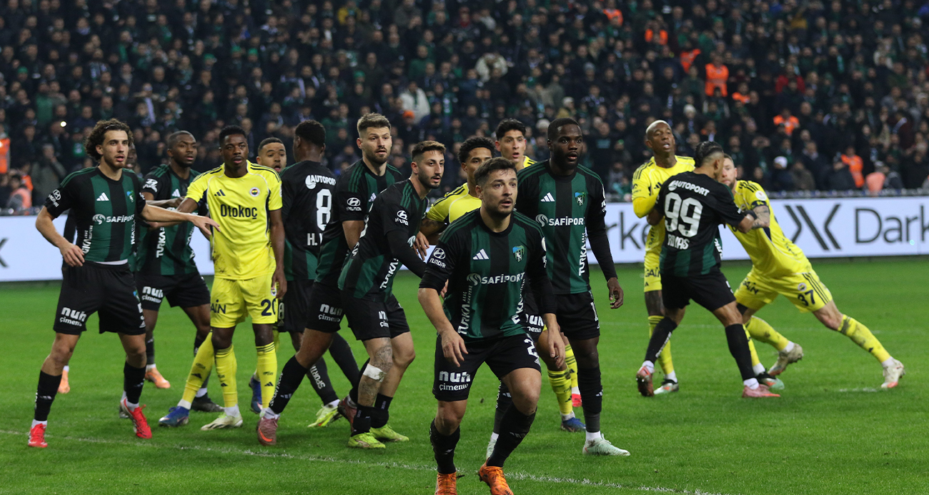 Zirve takibini sürdürdü! Fenerbahçe, Kocaelispor'u rahat geçti
