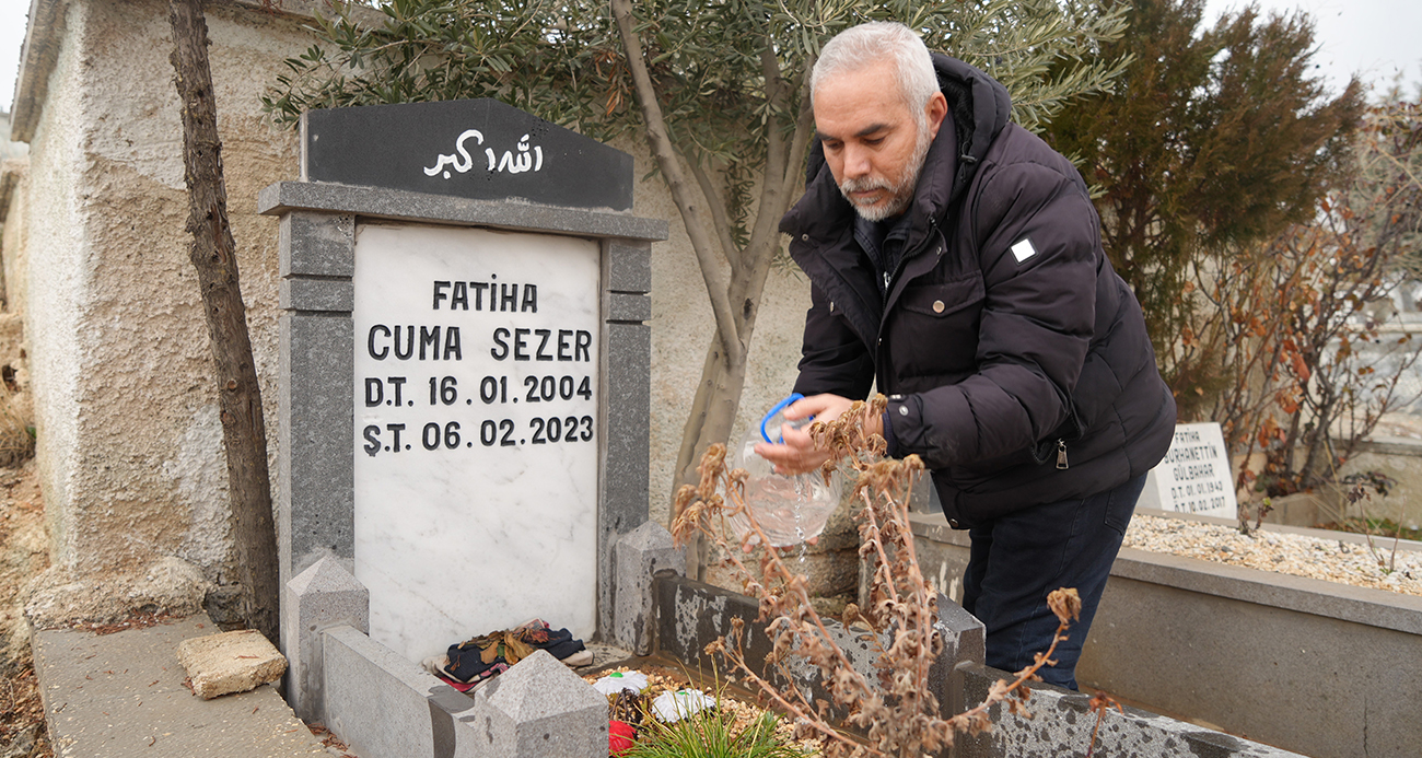 Asrın felaketinde oğlunu kaybeden baba: 