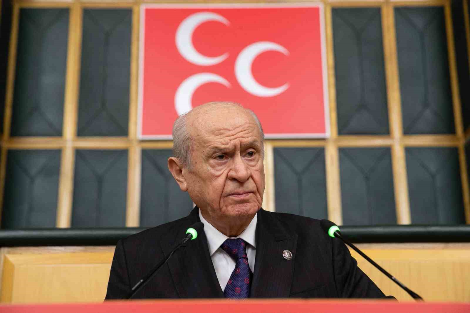 MHP lideri Bahçeli: 
