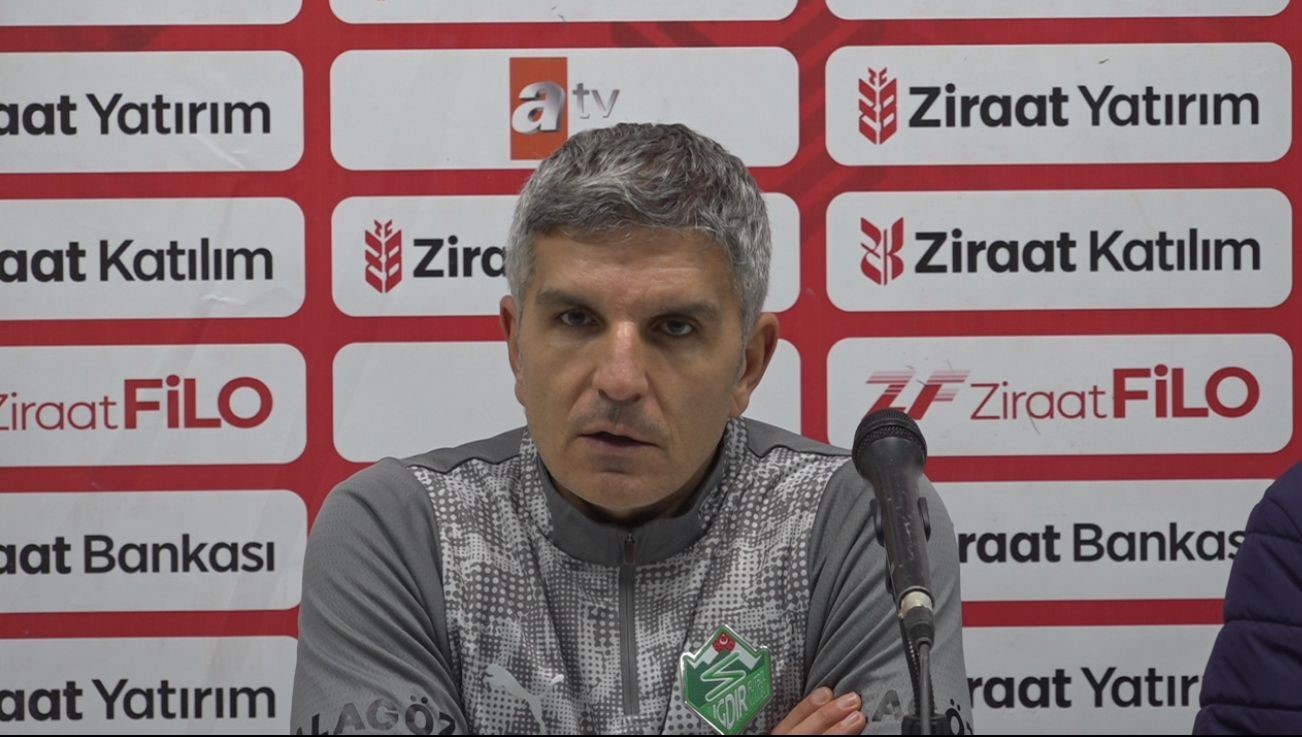 Iğdır FK - Antalyaspor maçının ardından