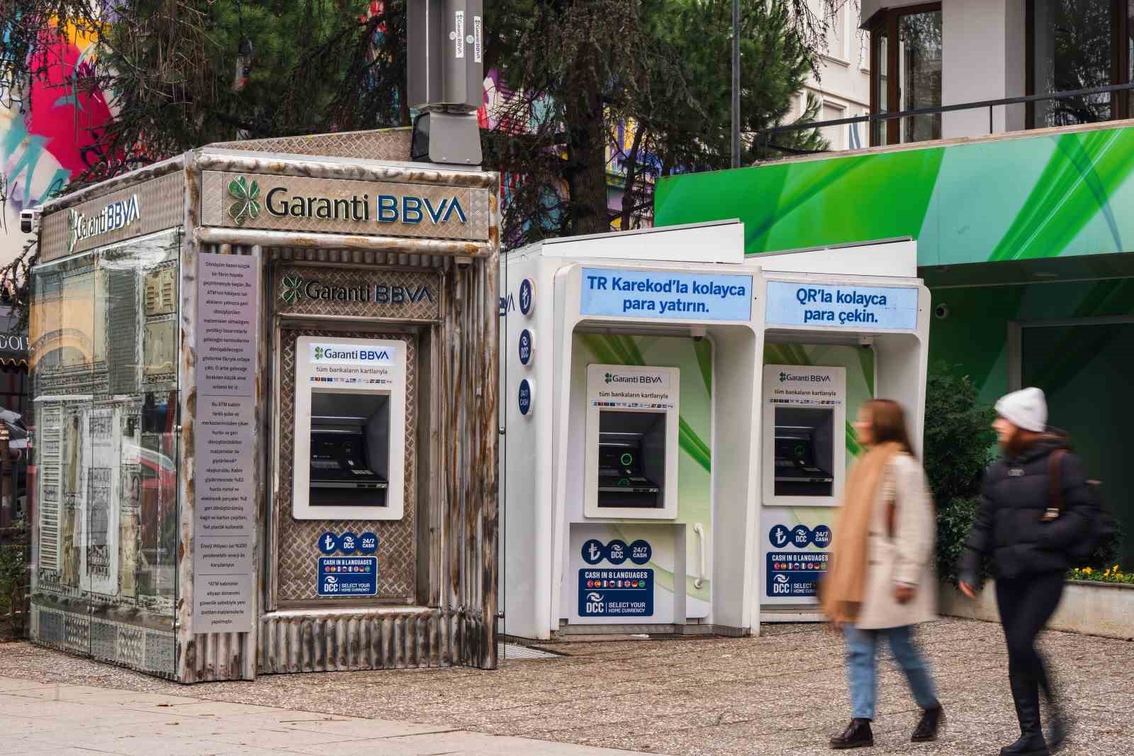 Çalışanların fikri hayata geçirildi, atıklar ile ATM üretildi