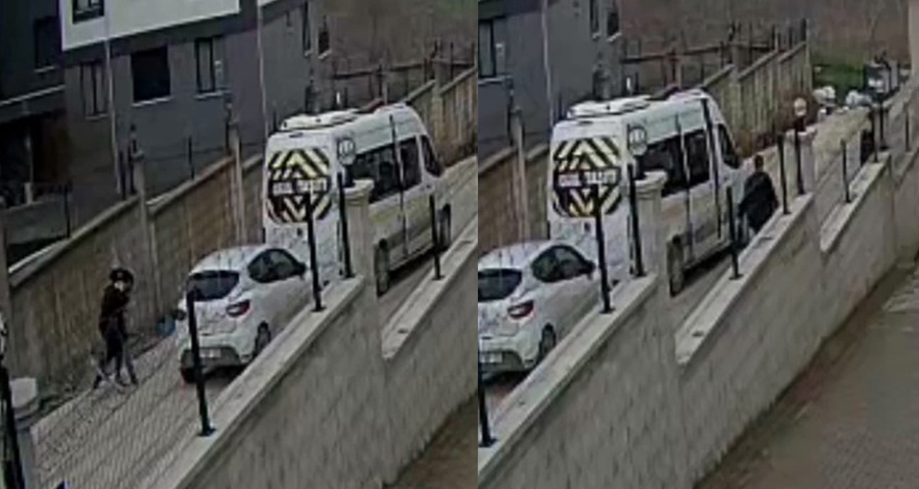 Bursa’da kaza yapan sürücülerin kavgası kameralara yansıdı