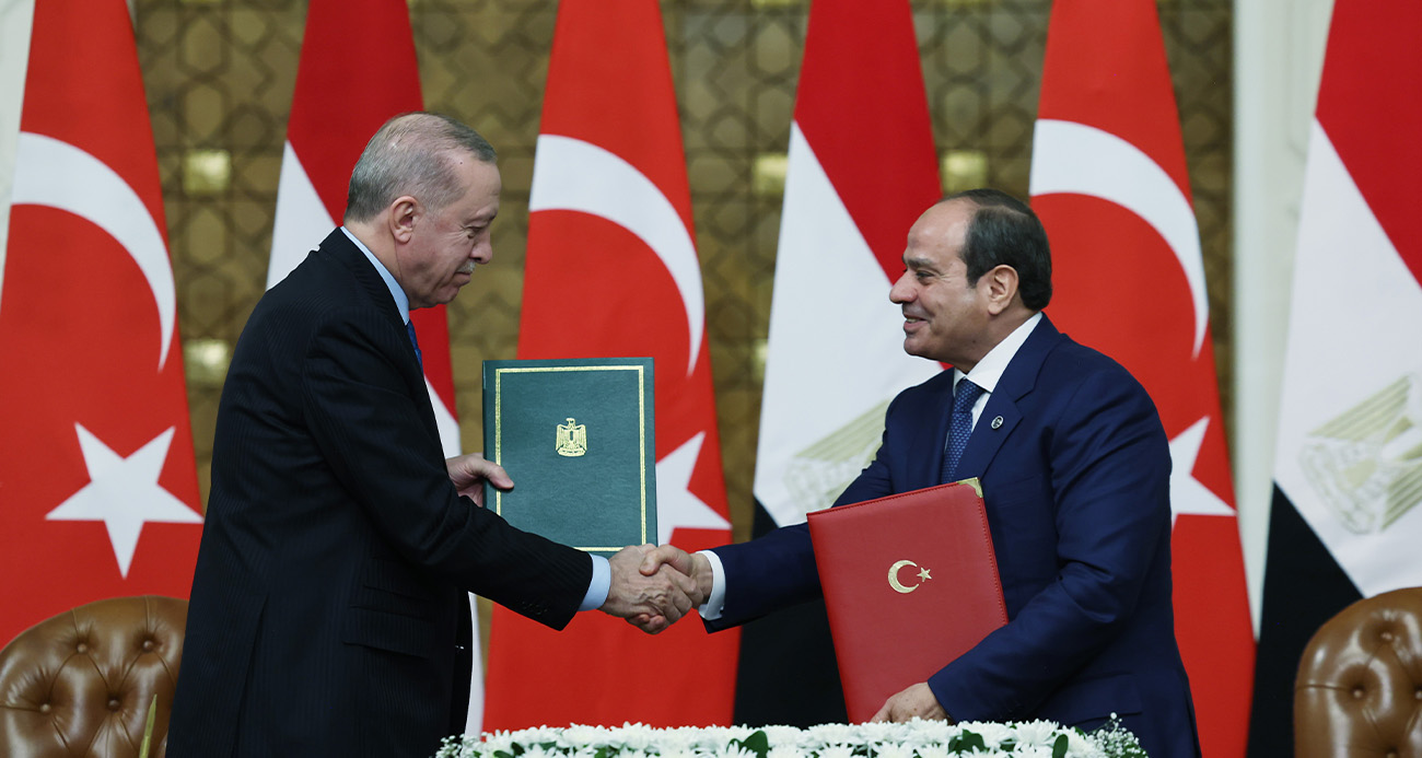 Türkiye ile Mısır arasında 7 anlaşma imzalandı