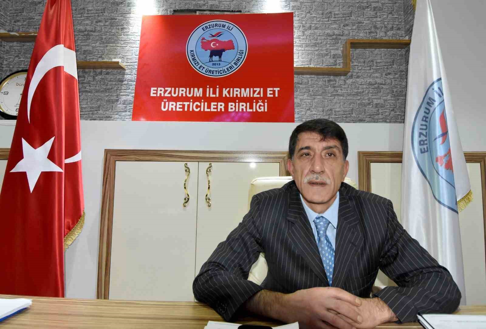Erzurum Kırmızı Et Üreticileri Birliği Başkanı Ürüşan: 
