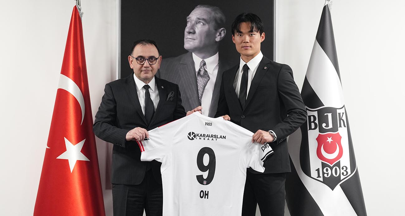 Hyeon-Gyu Oh, Beşiktaş’ın ilk Güney Koreli futbolcusu oldu