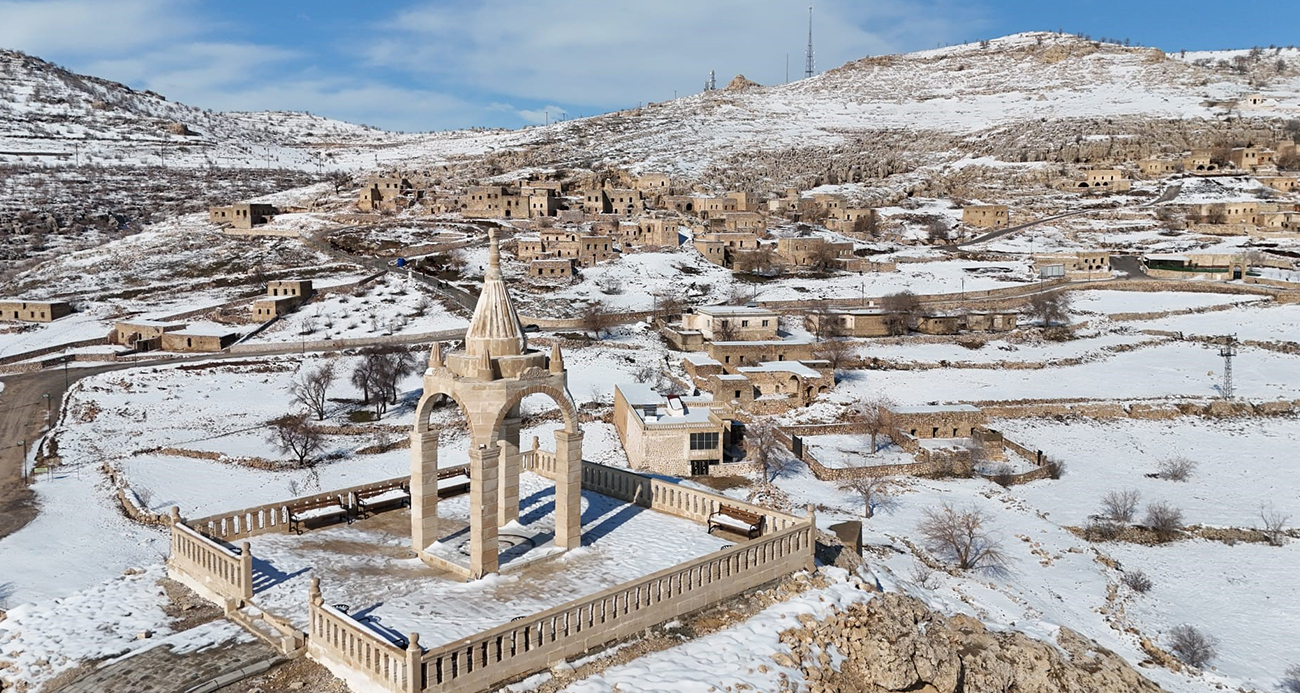 Gabar Dağı eteklerindeki Mağara köyü yeniden canlanıyor