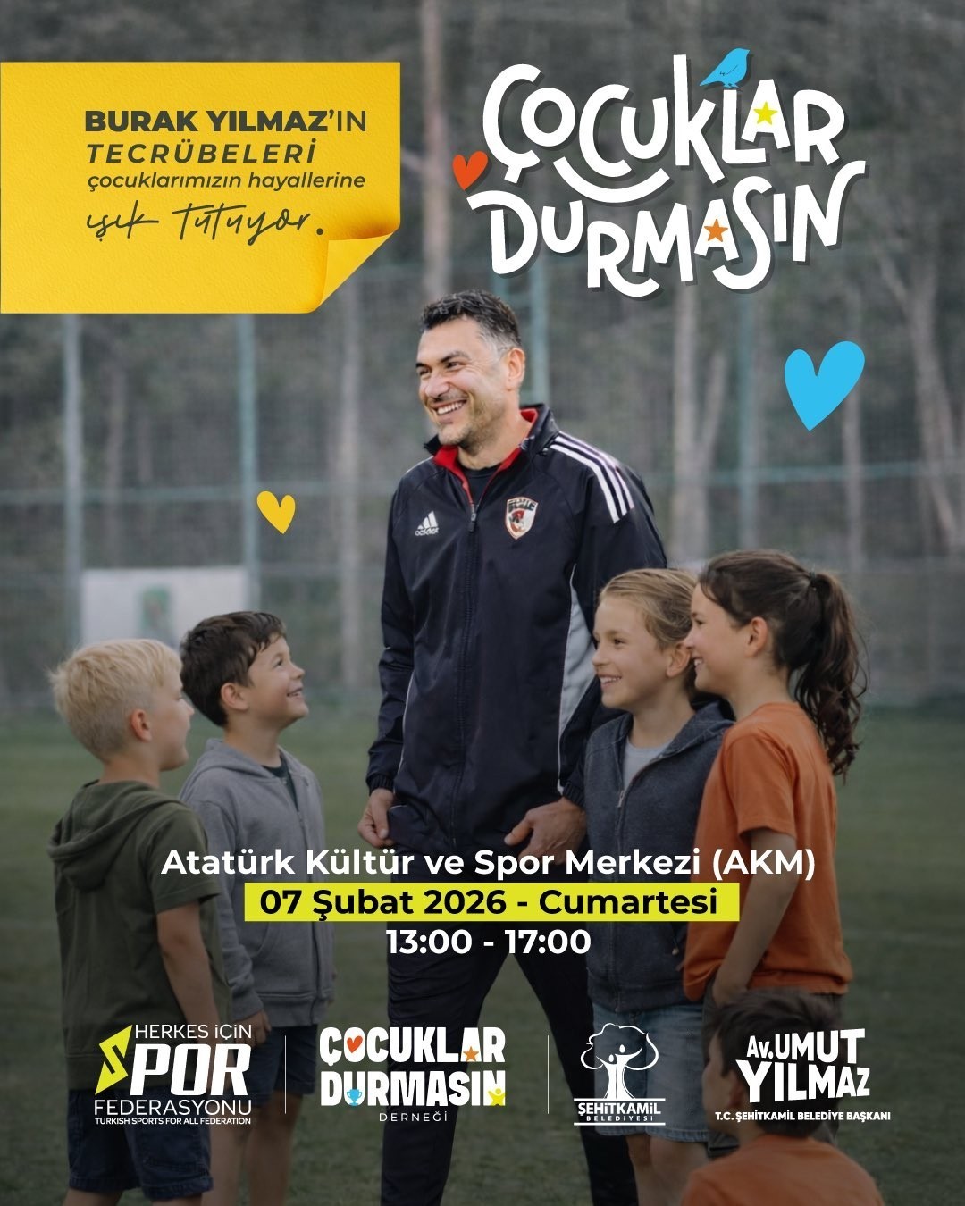 Yılmaz’dan çocuklara davet