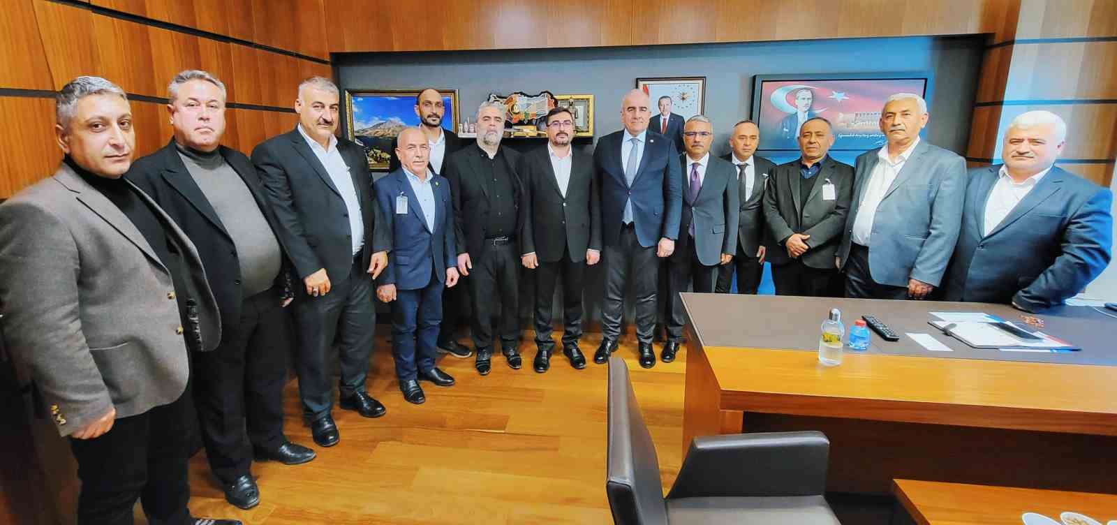 AESOB heyetinden TBMM’de esnaf gündemi