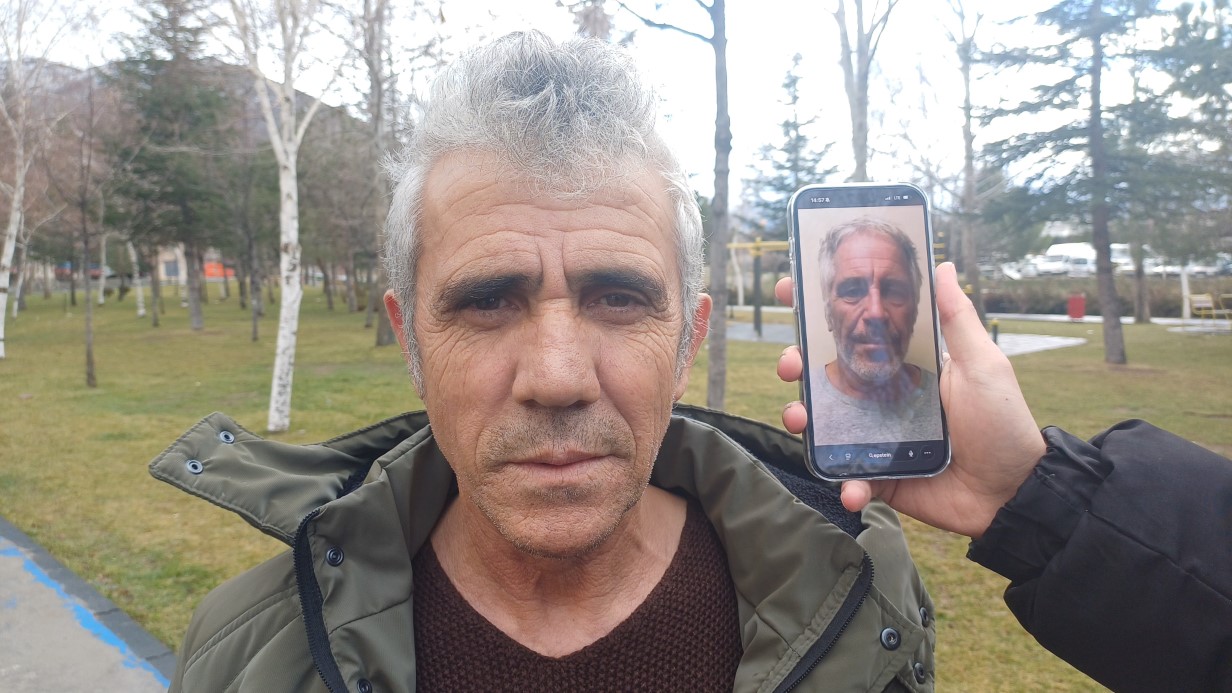 Kayseri’de Epstein’e benzeyen adam isyan etti