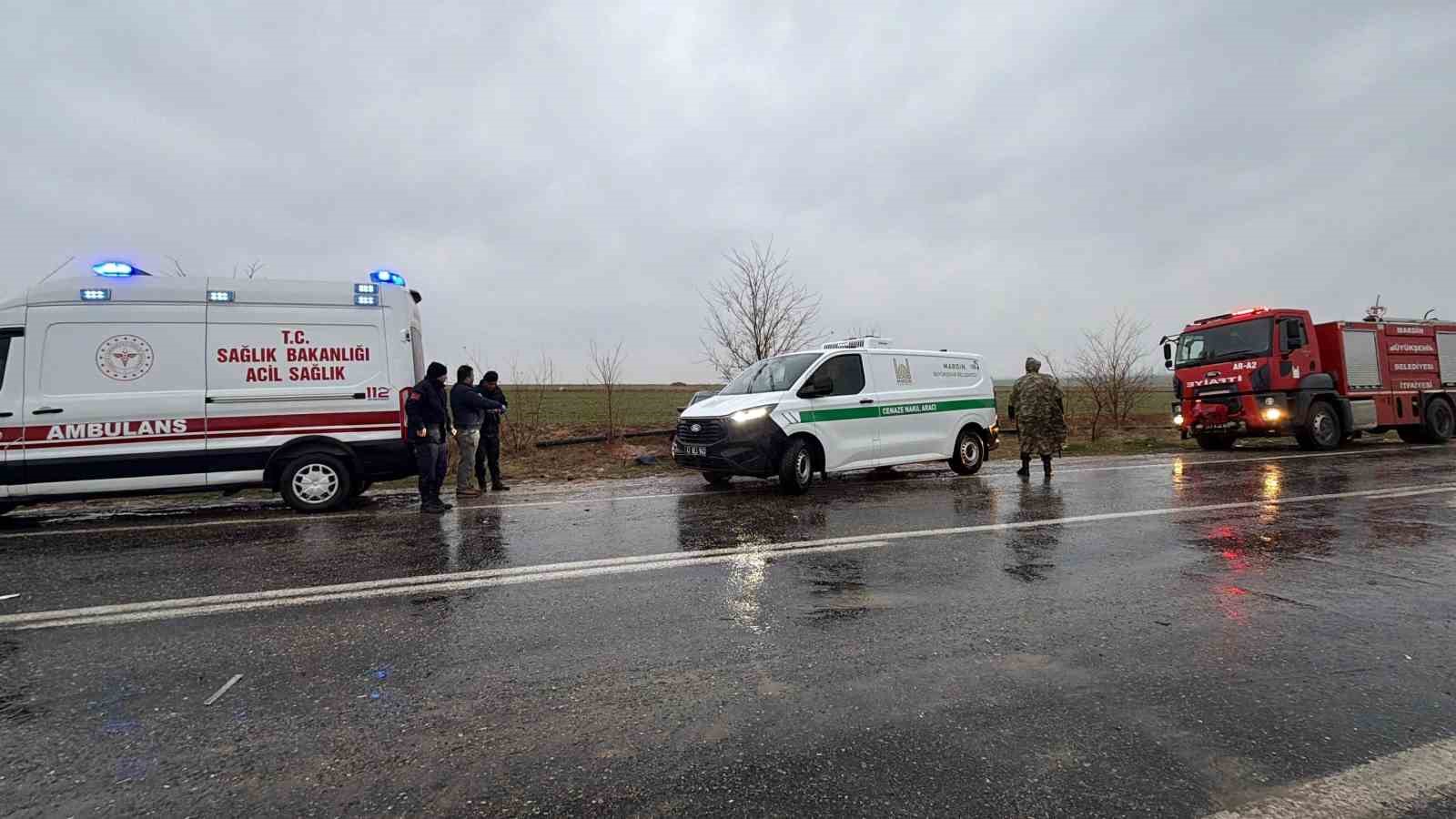 Mardin’deki trafik kazasında ölü sayısı 2’ye yükseldi