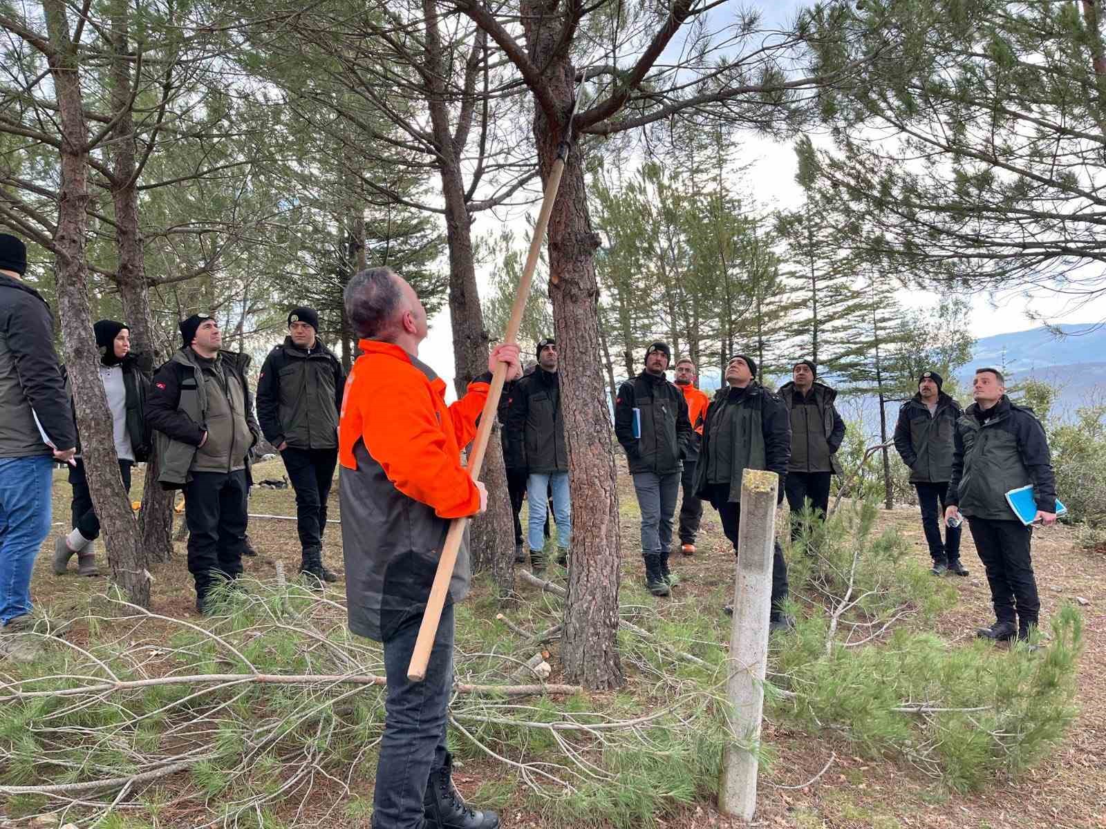 Vezirköprü’de işletme şefi adaylarına silvikültür eğitimi