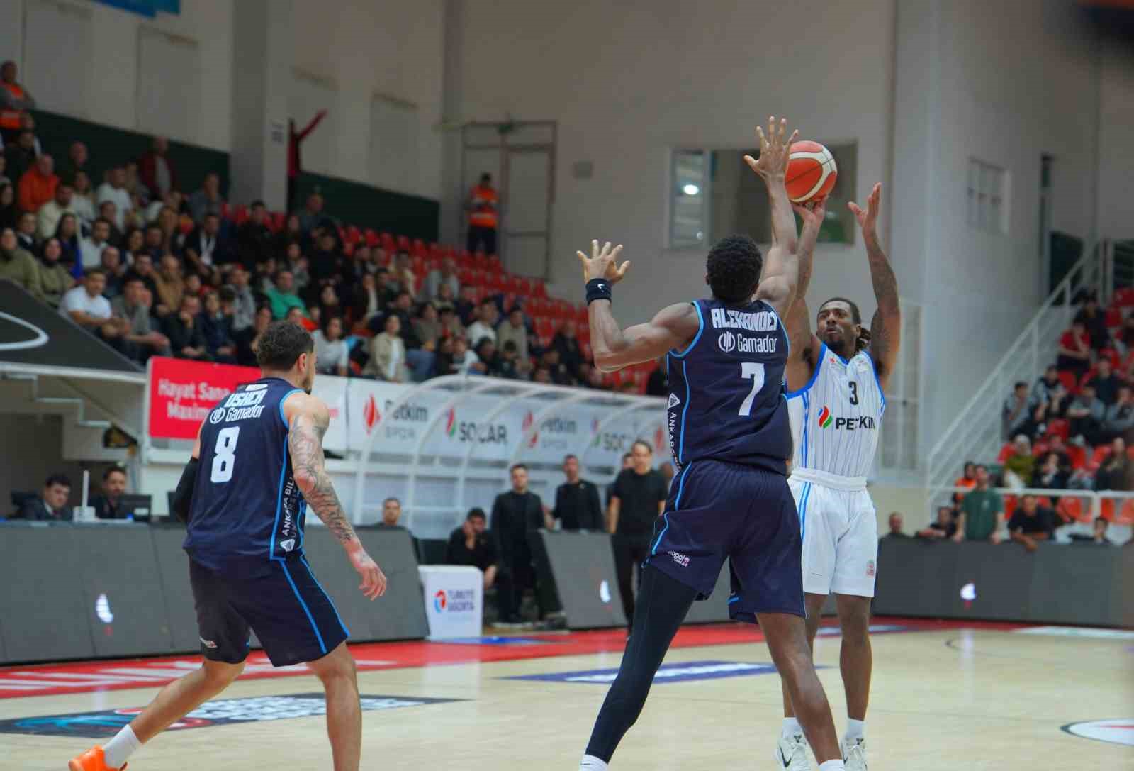 Basketbol Süper Ligi: Aliağa Petkimspor: 86 - Türk Telekom : 77