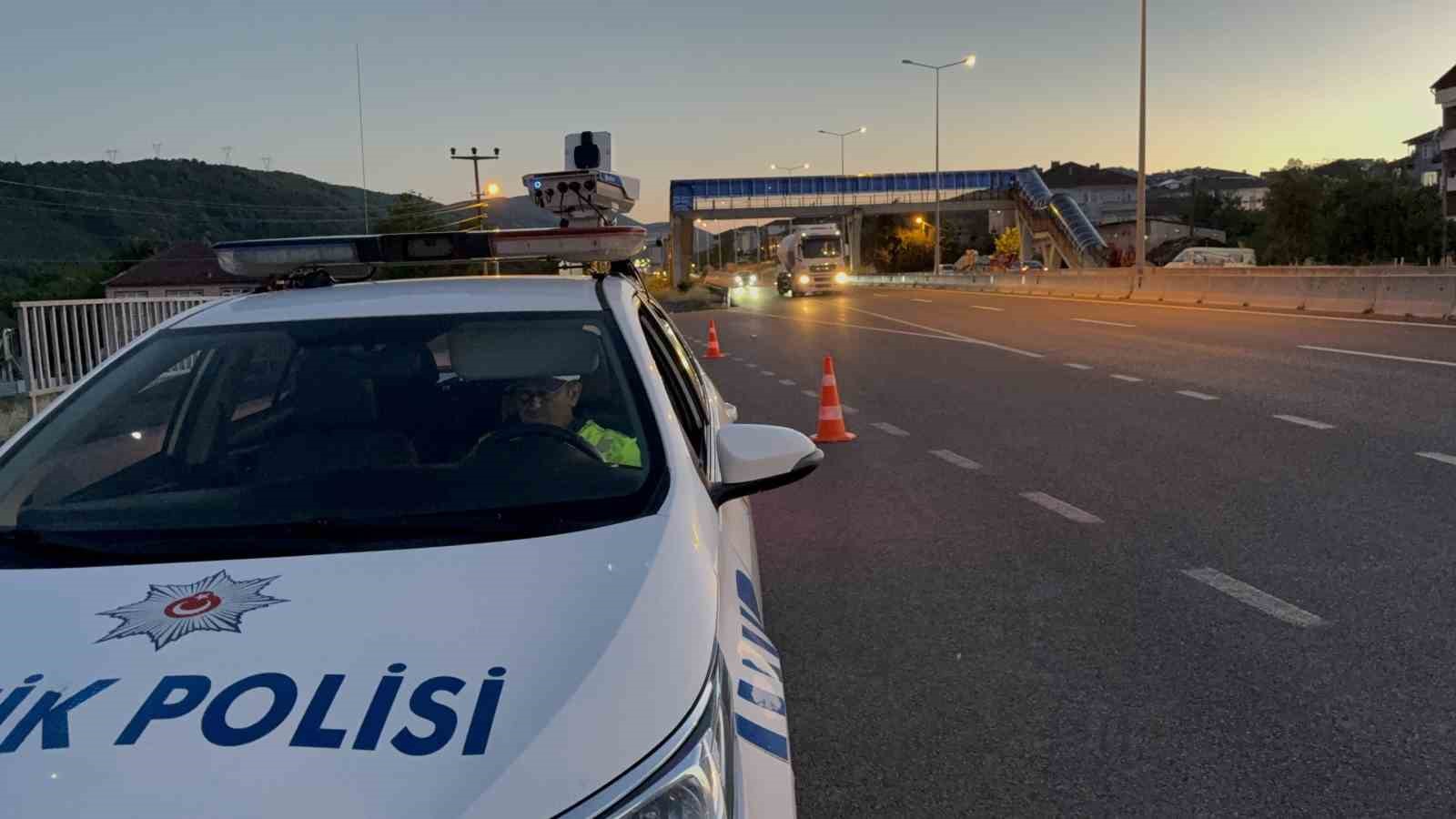Düzce’de bir haftada 198 araç trafikten men edildi
