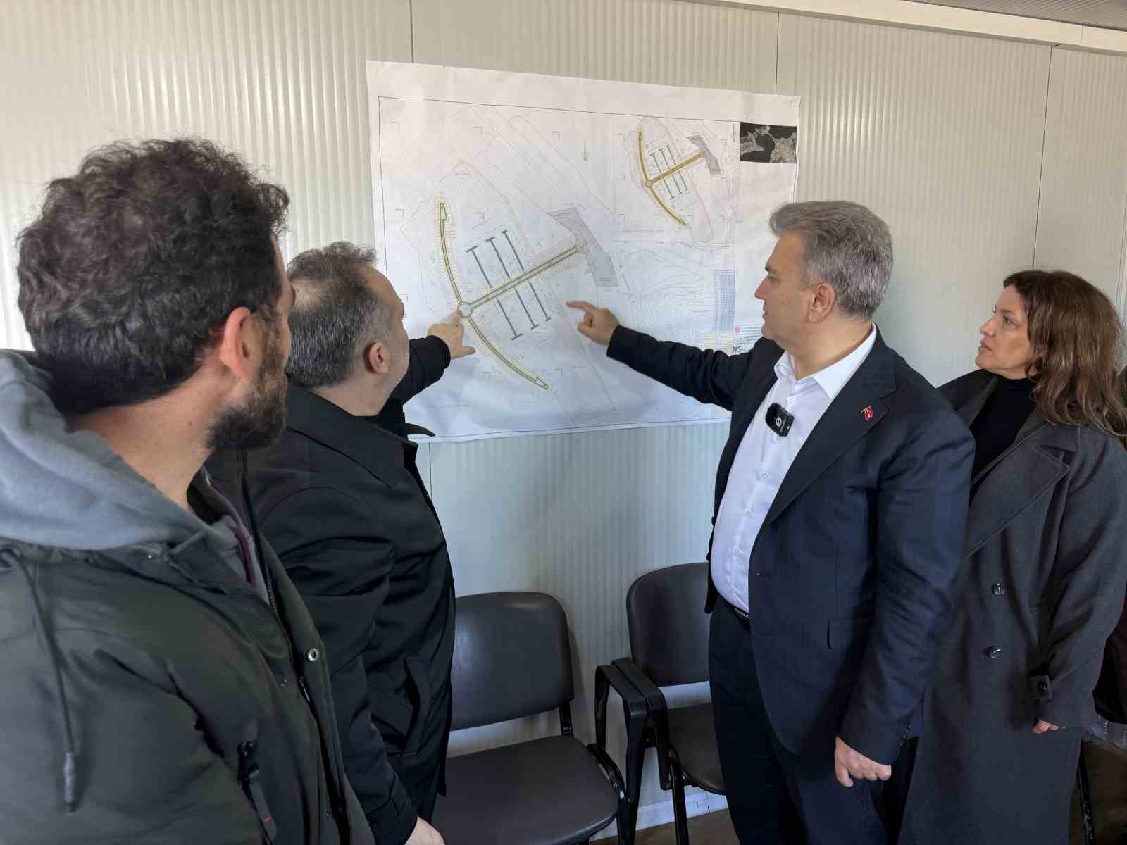 Dr. Mustafa Canbey Körfez’de yatırımları yerinde inceledi