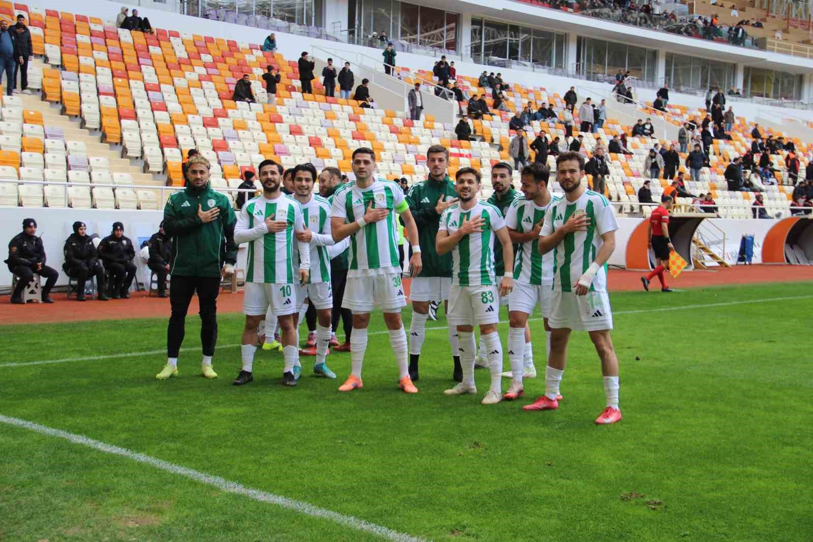TFF 3. Lig: Malatya Yeşilyurtspor: 1 - Mazıdağ Fosfat Spor:0