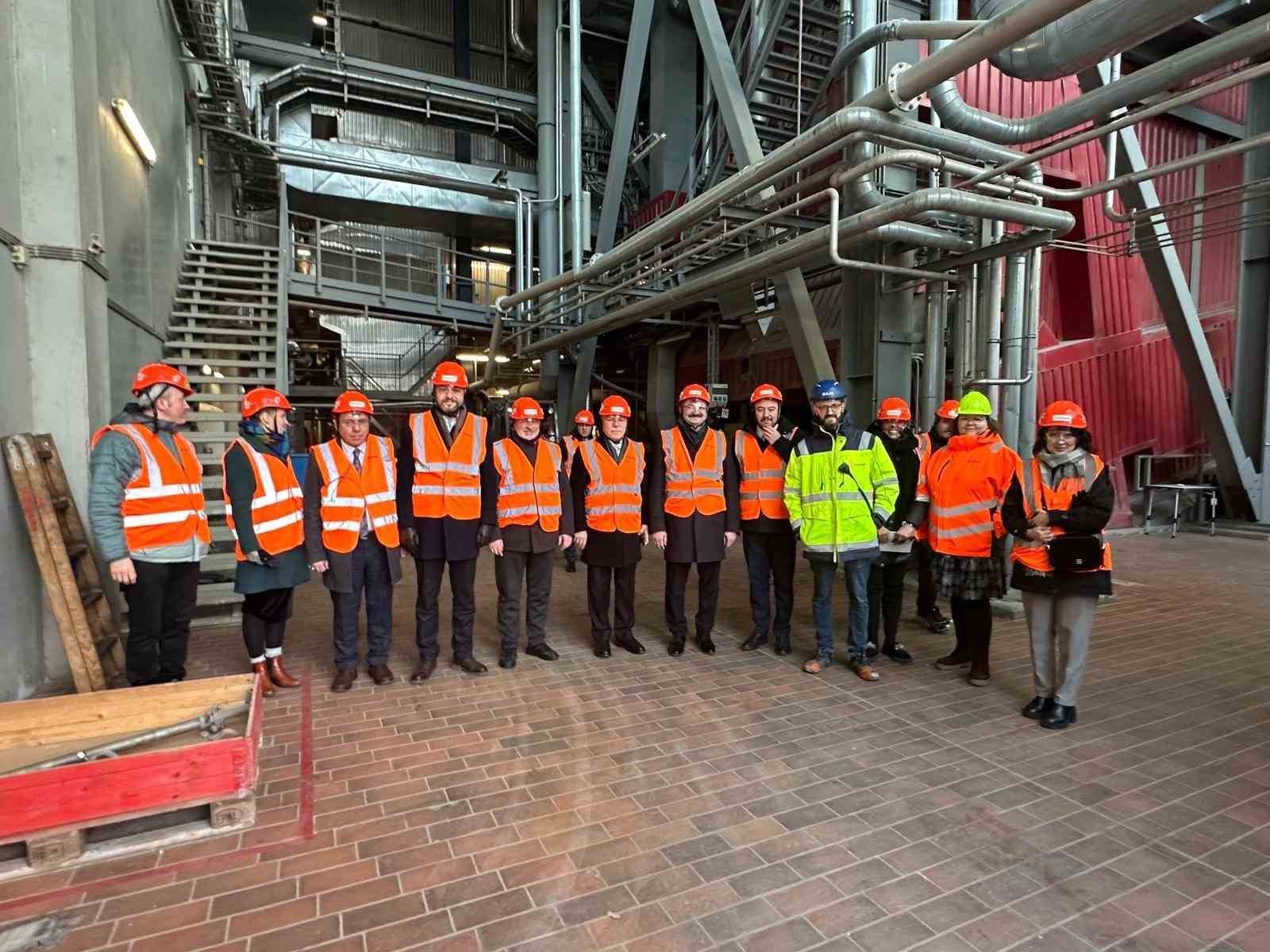 Çorum Belediye Başkanı Aşgın, çevreci enerji sistemlerini Danimarka’da inceledi