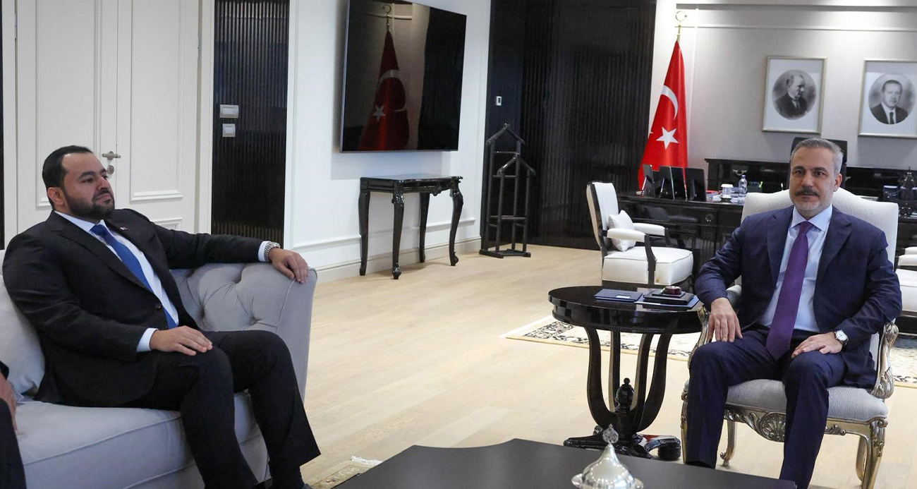 Bakan Fidan, Katarlı mevkidaşı Al-Khulaifi ile bir araya geldi