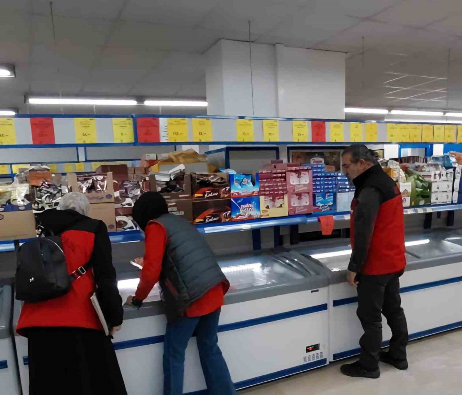 Niğde’de Ramazan öncesi marketlere sıkı denetim