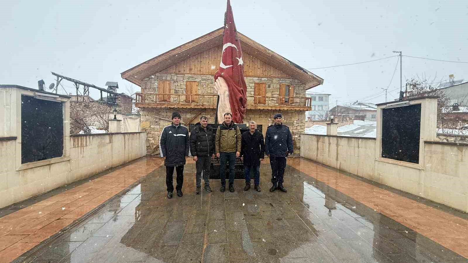 Kaymakam Bayram kurtuluş programı öncesi incelemelerde bulundu