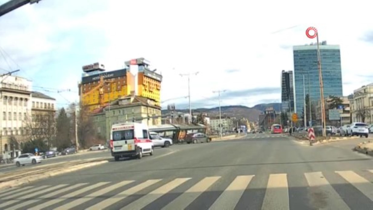 Saraybosna’da tramvay raydan çıktı: 1 ölü, 4 yaralı