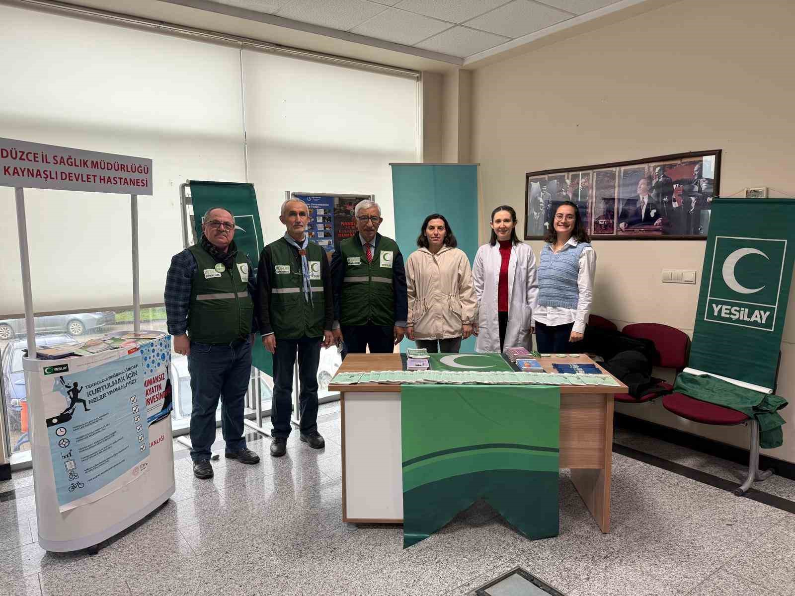 Kaynaşlı’da sigaranın zararlarına dikkat çekildi