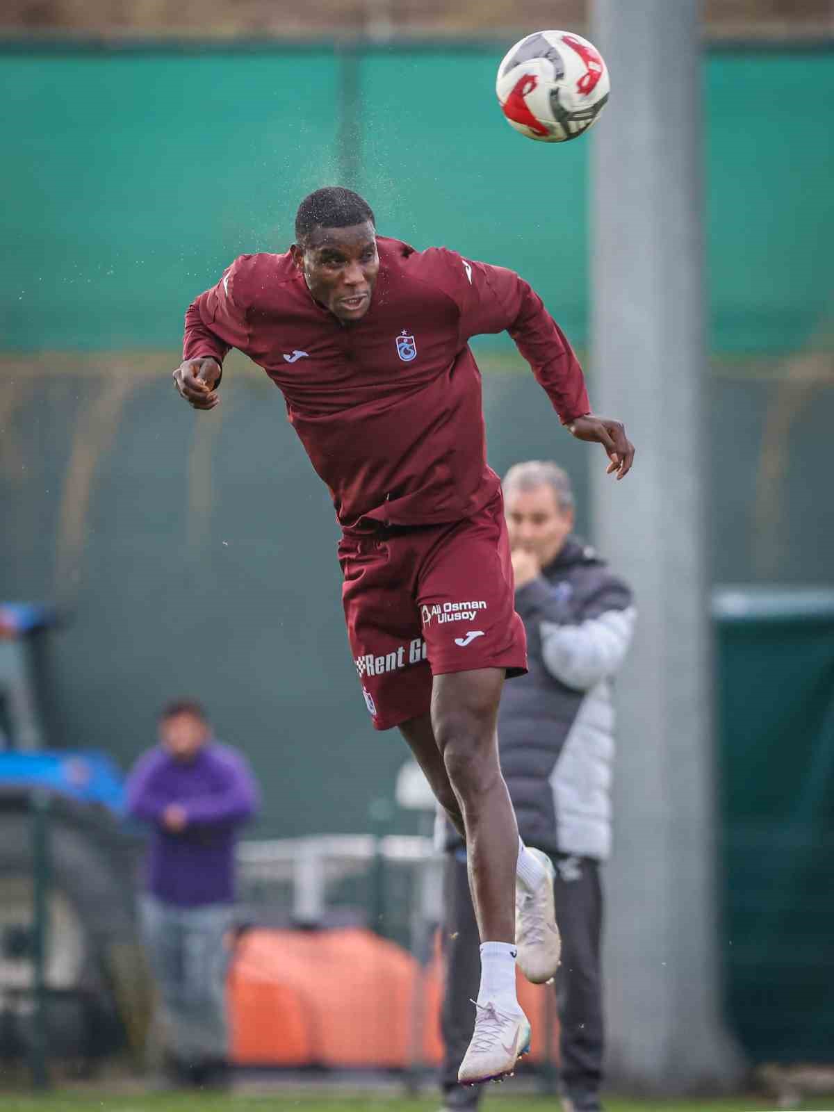 Trabzonspor, Fenerbahçe maçı hazırlıklarını tamamladı