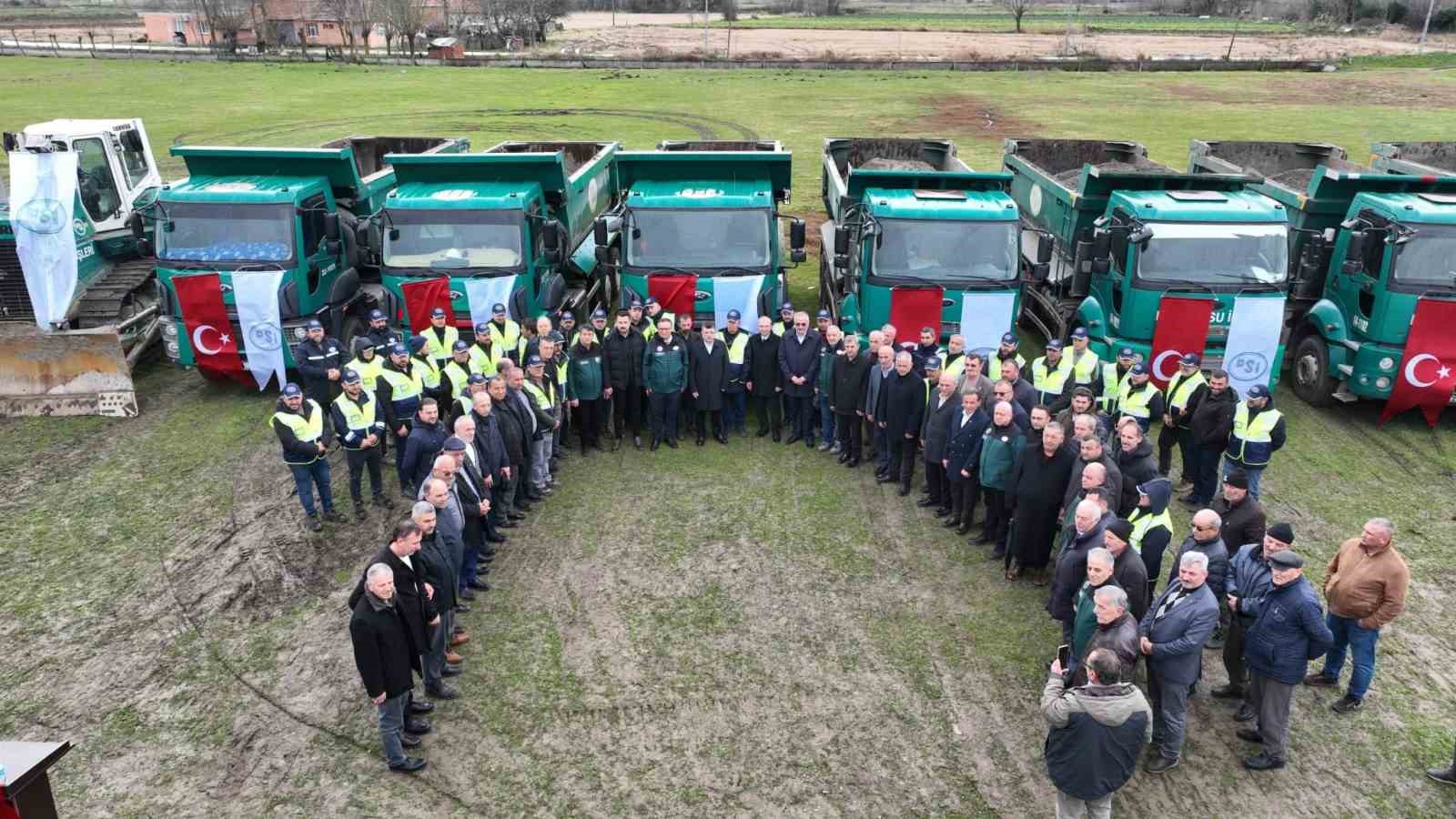 Bafra Ovası’nda drenaj seferberliği başladı