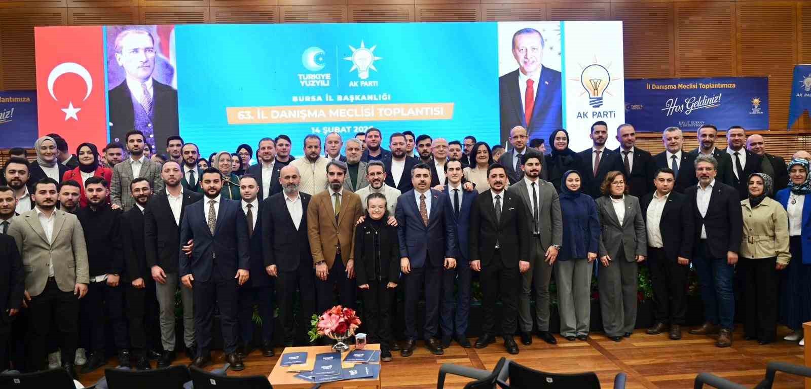 AK Parti Bursa İl Başkanı Davut Gürkan; 