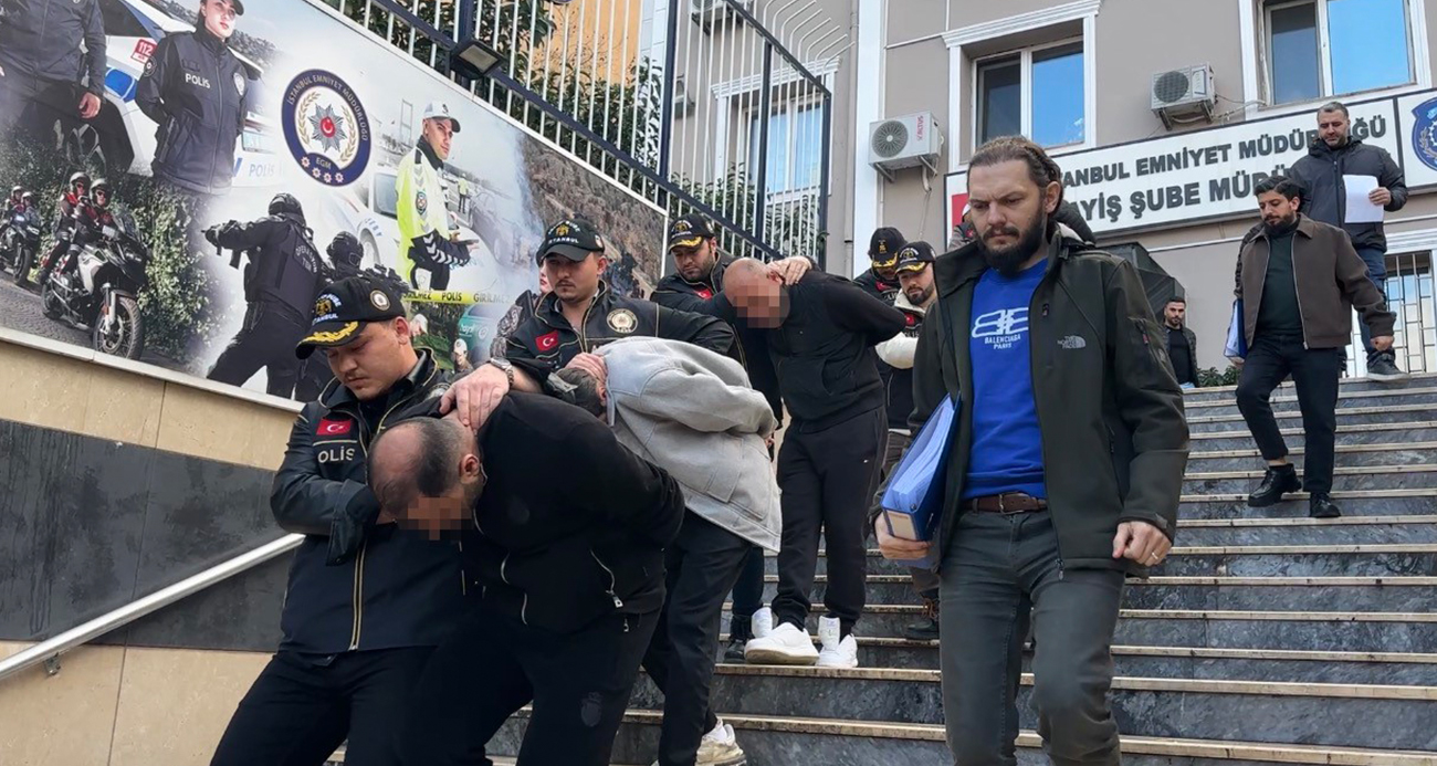Bakırköy’de 30 milyon dolarlık soygun iddiasına ilişkin gözaltına alınan 11 şüpheli adliyeye sevk edildi
