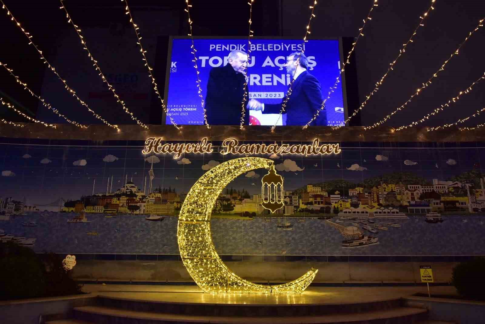 Pendik Belediyesi Ramazan hazırlıklarını tamamladı