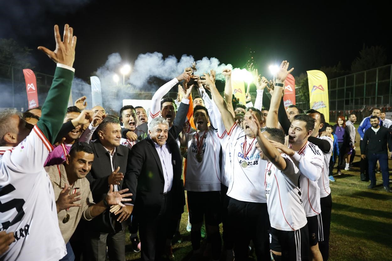 Mersin Büyükşehir Belediyesinde futbol heyecanı sona erdi