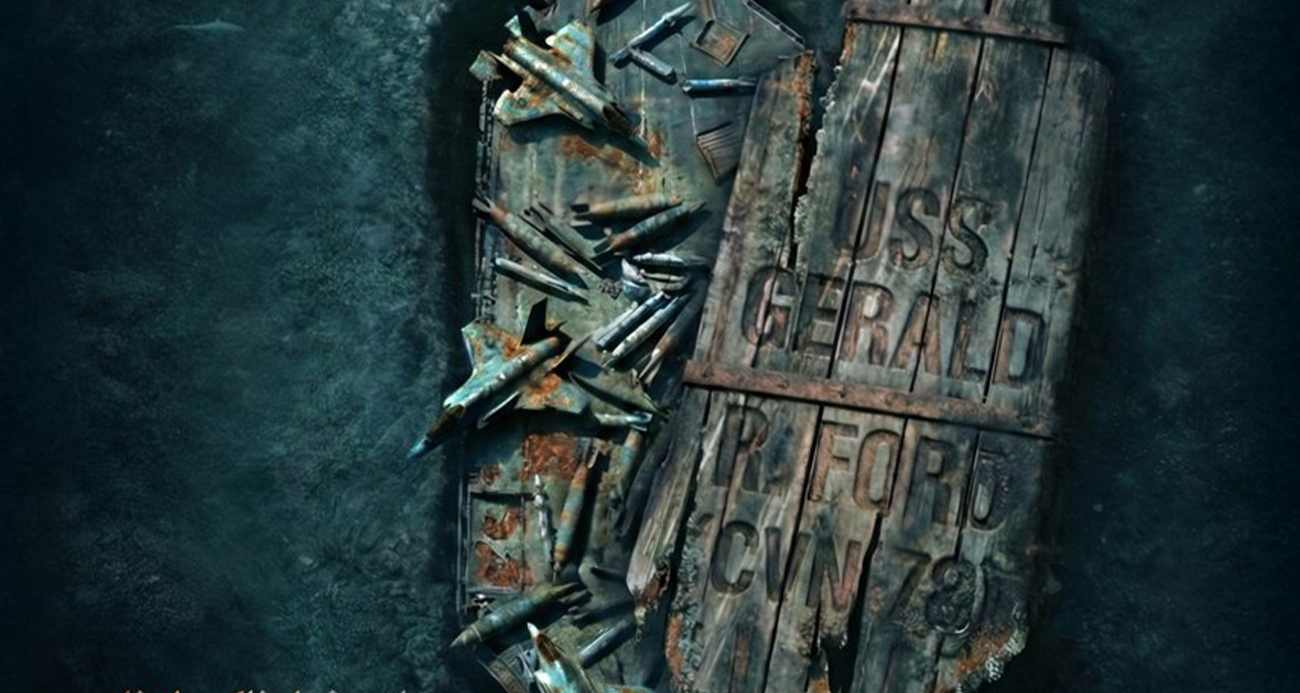 İran Dini Lideri Hamaney'den ABD uçak gemisinin tabut şeklinde resmedildiği paylaşım