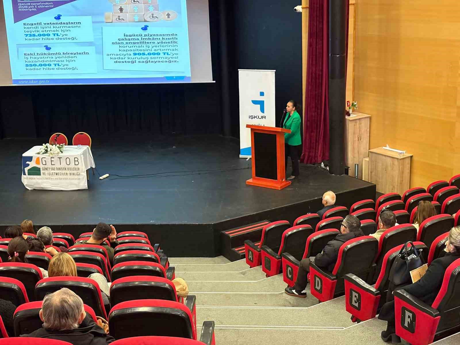 Muğla İŞKUR’dan istihdam teşvikleri bilgilendirme toplantıları devam ediyor