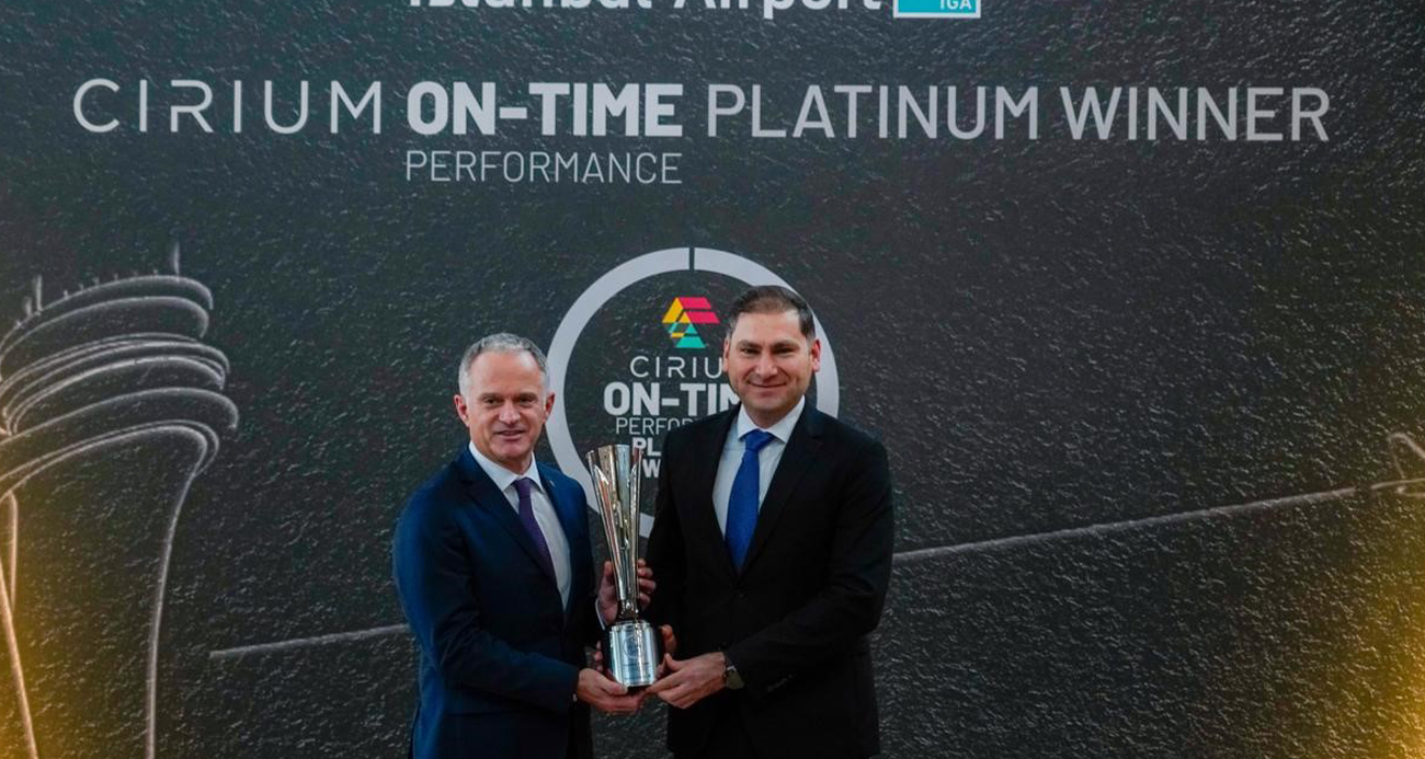 Küresel havacılık otoritesi Cirium’dan İGA İstanbul Havalimanı’na 