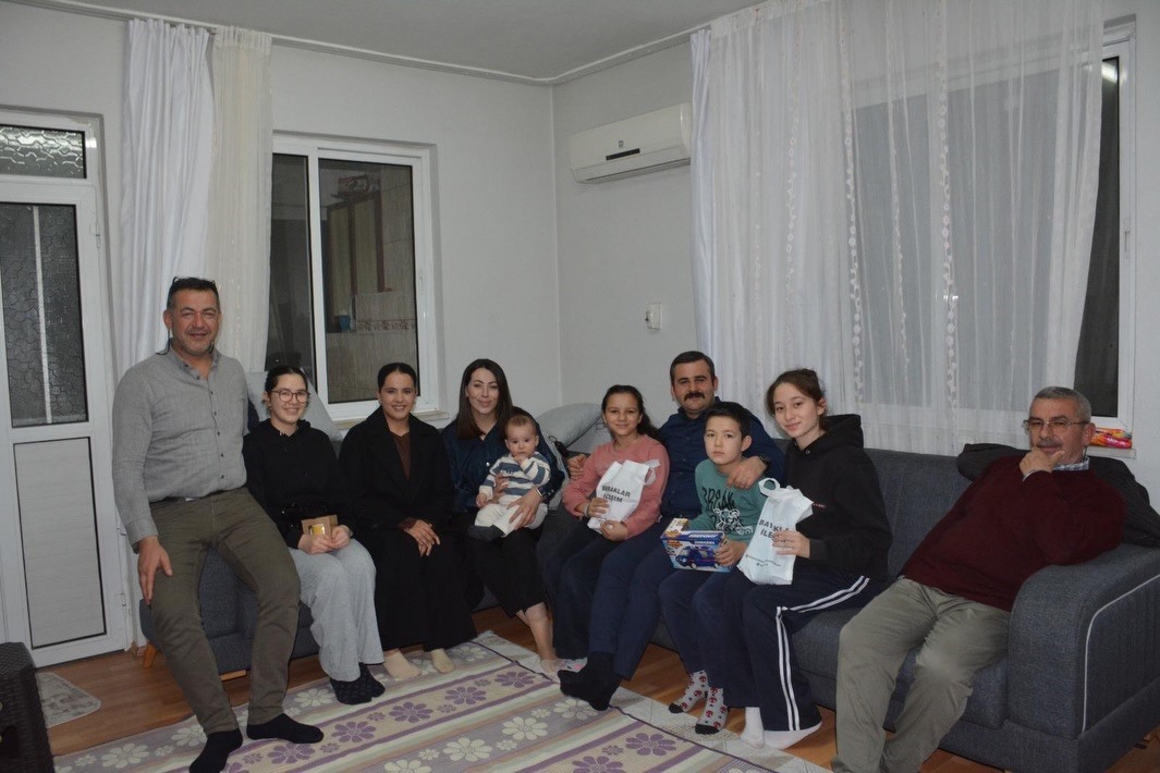 Köyceğiz Kaymakamı Kumcu, ilk iftarda Çelik ailesine konuk oldu