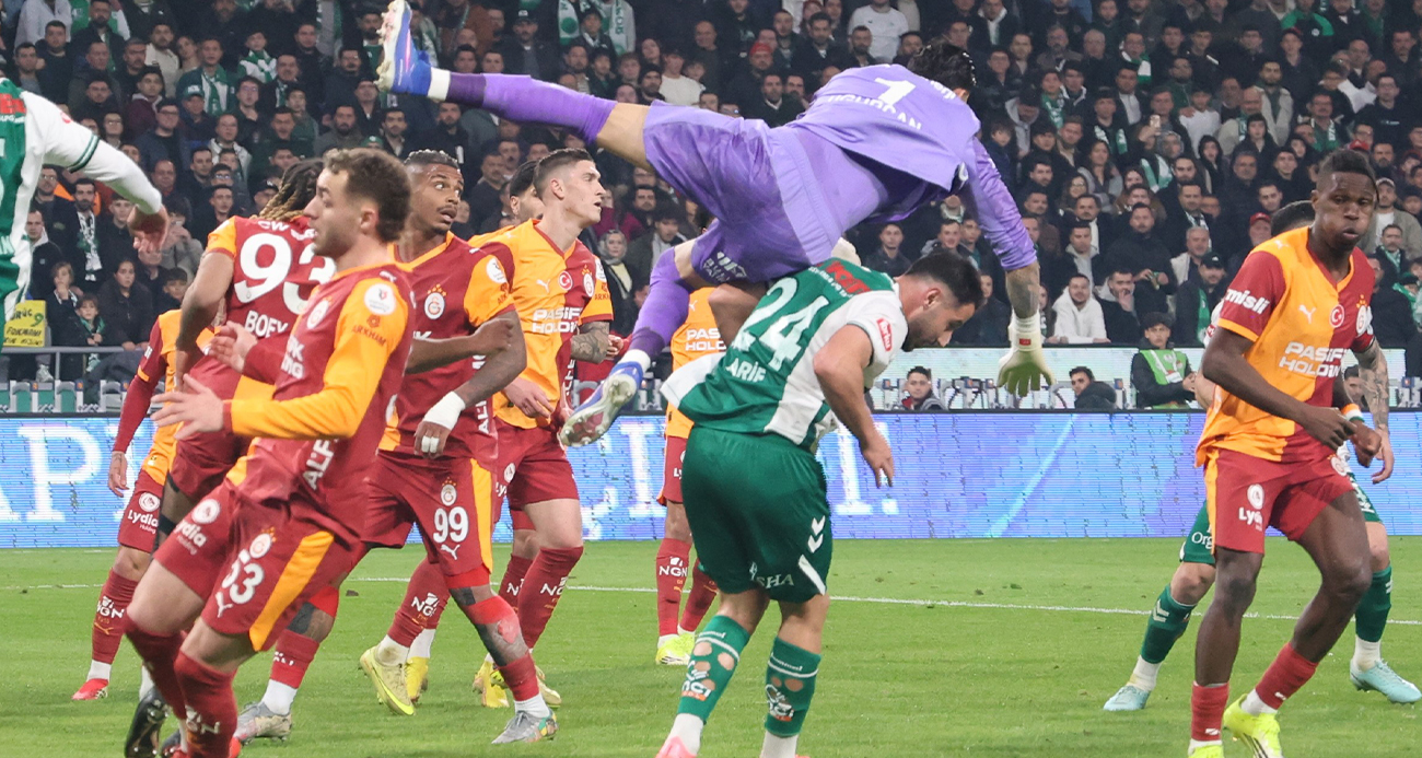 Konyaspor'dan zirveye darbe! Galatasaray'dan kritik puan kaybı