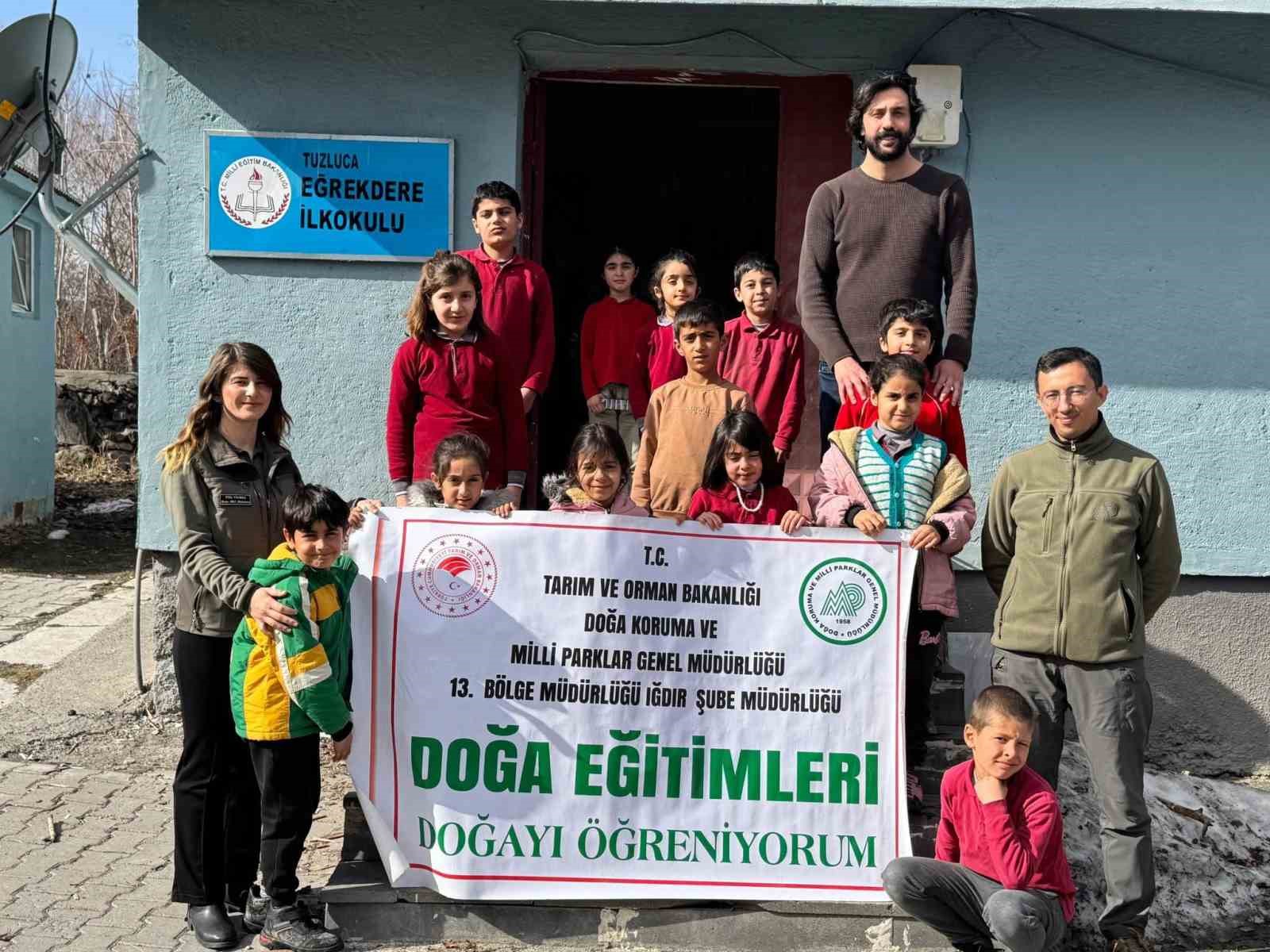 Iğdır’da biyoçeşitlilik ve biyokaçakçılık eğitimleri sürüyor