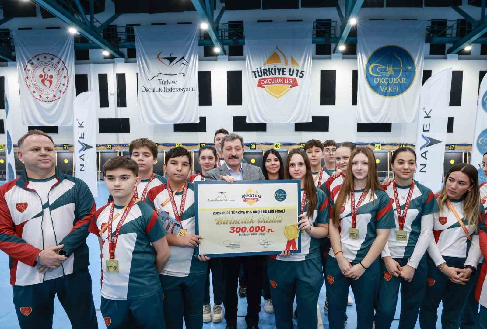 Türkiye U15 Okçuluk Ligi finalleri Samsun’da tamamlandı